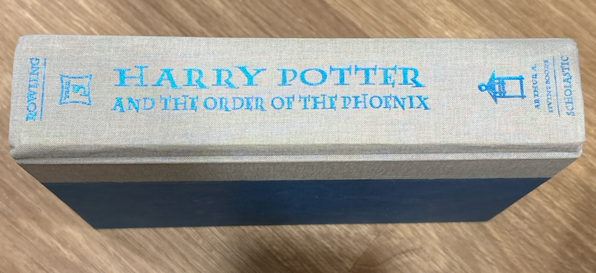 Harry Potter and the Order of the Phoenix (Book 5 of the Harry Potter series) by J.K. Rowling FIRST EDITION Tween/YA hardcover (rescued)