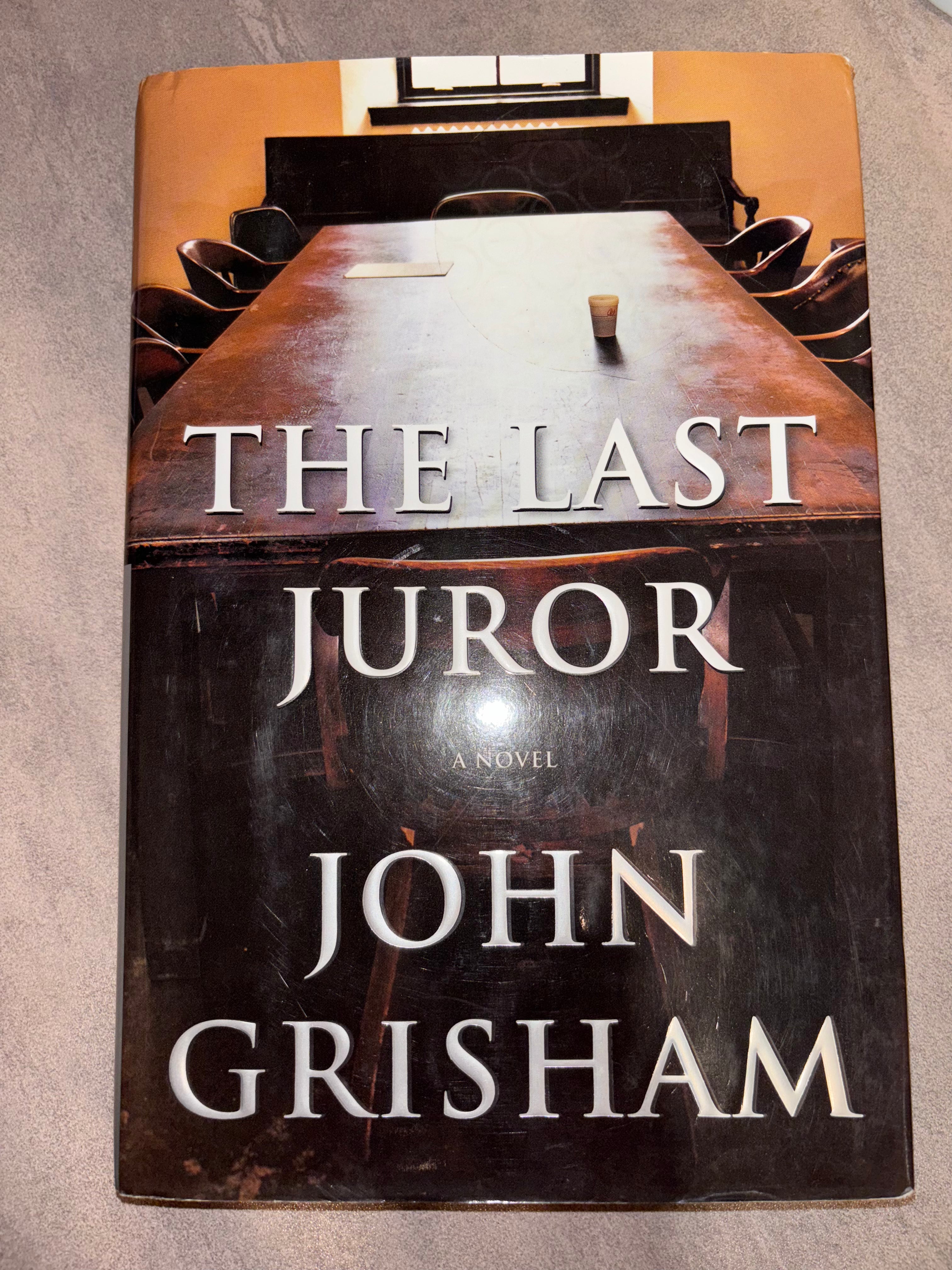 The Last Juror by John Grisham First Edition hardcover (like new)