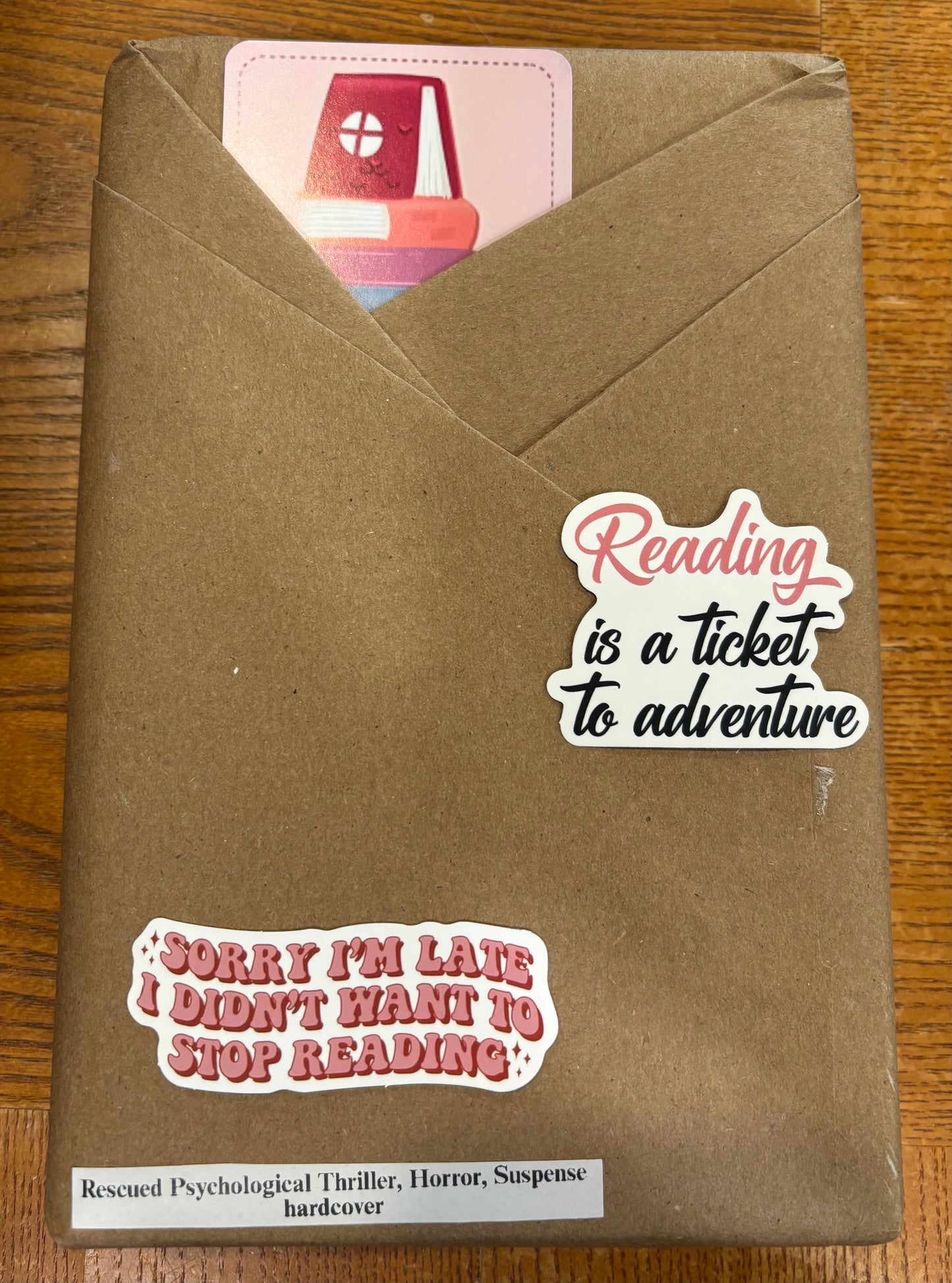 Blind Date With a Book #20 Rescued Psychological Thriller, Horror, Suspense