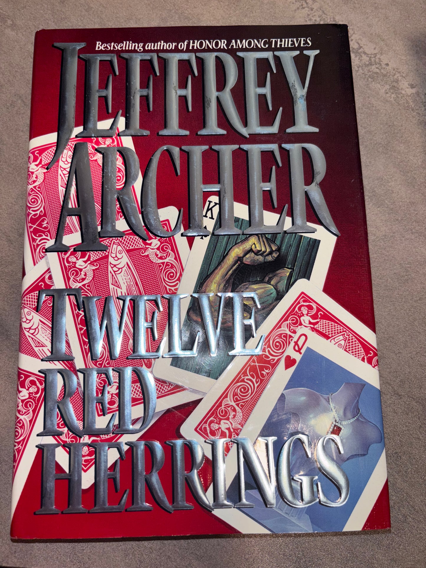 Twelve Red Herrings by Jeffrey Archer hardcover First Edition (like new)