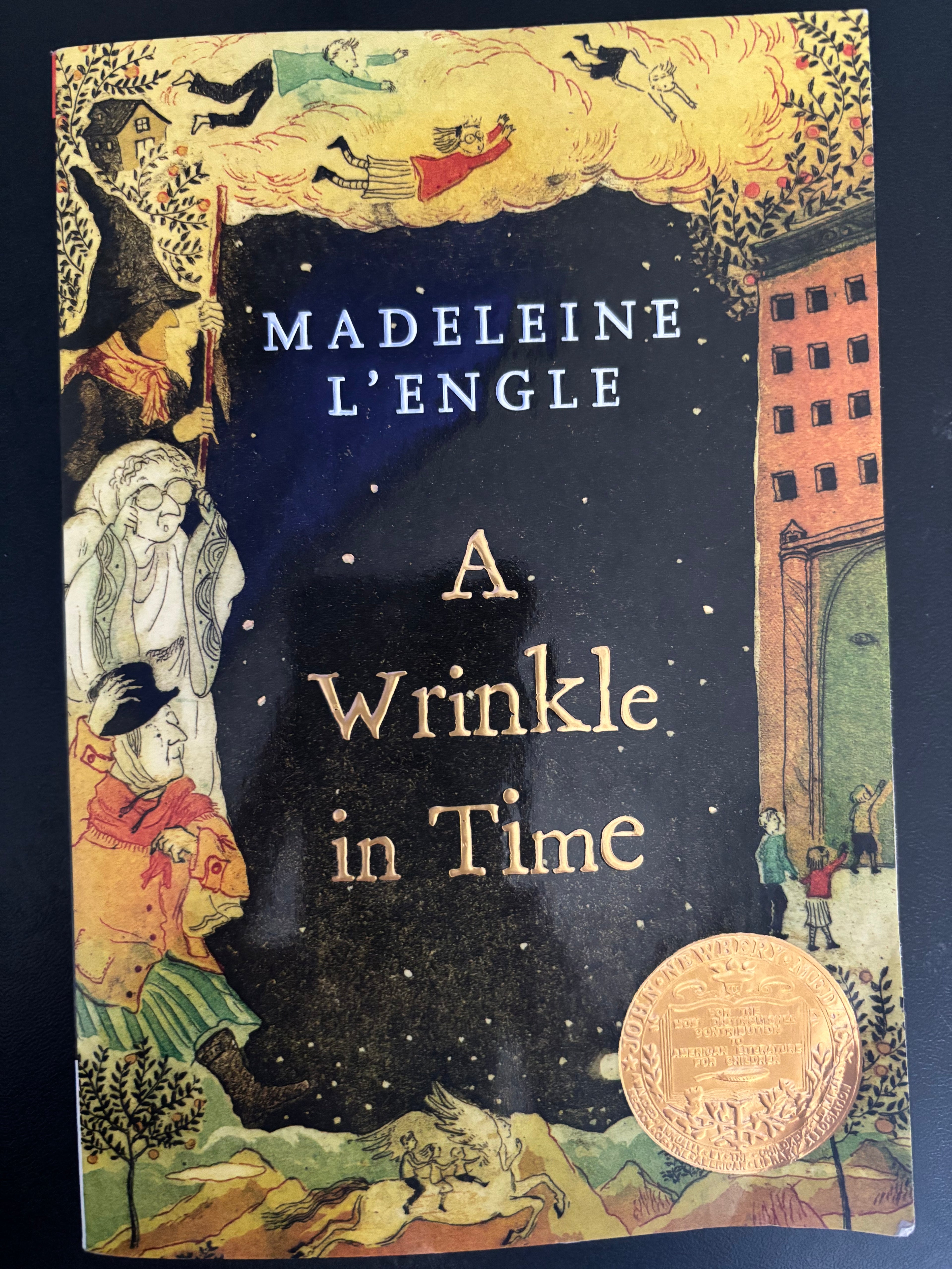 A Wrinkle in Time (Book 1 of the Time Quintet series) by Madeleine L’Engle Tween/Middle School paperback (rescued) (5 options available)