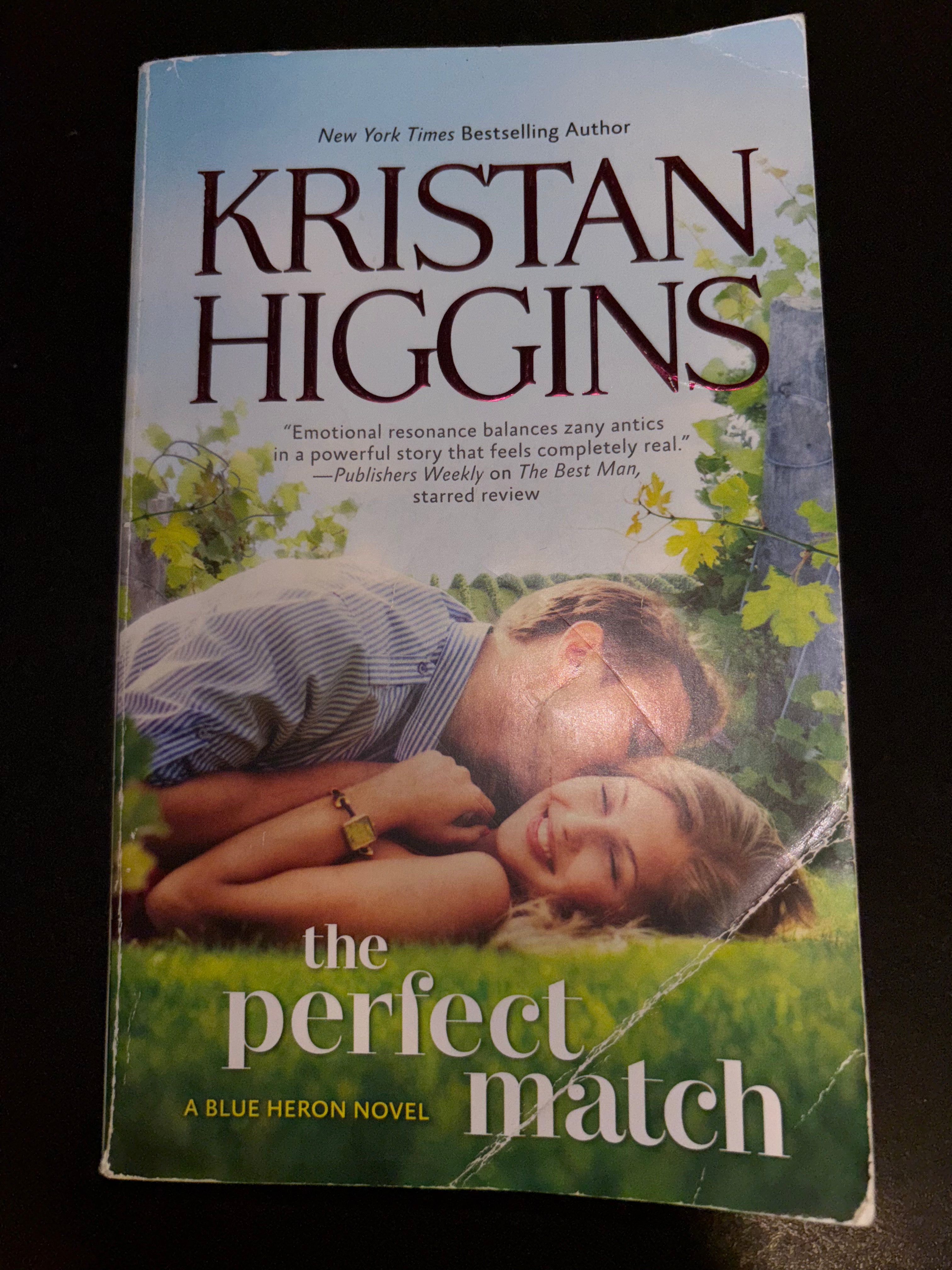 The Perfect Match (Book 2 of the Blue Heron series) by Kristan Higgins mass market (rescued)