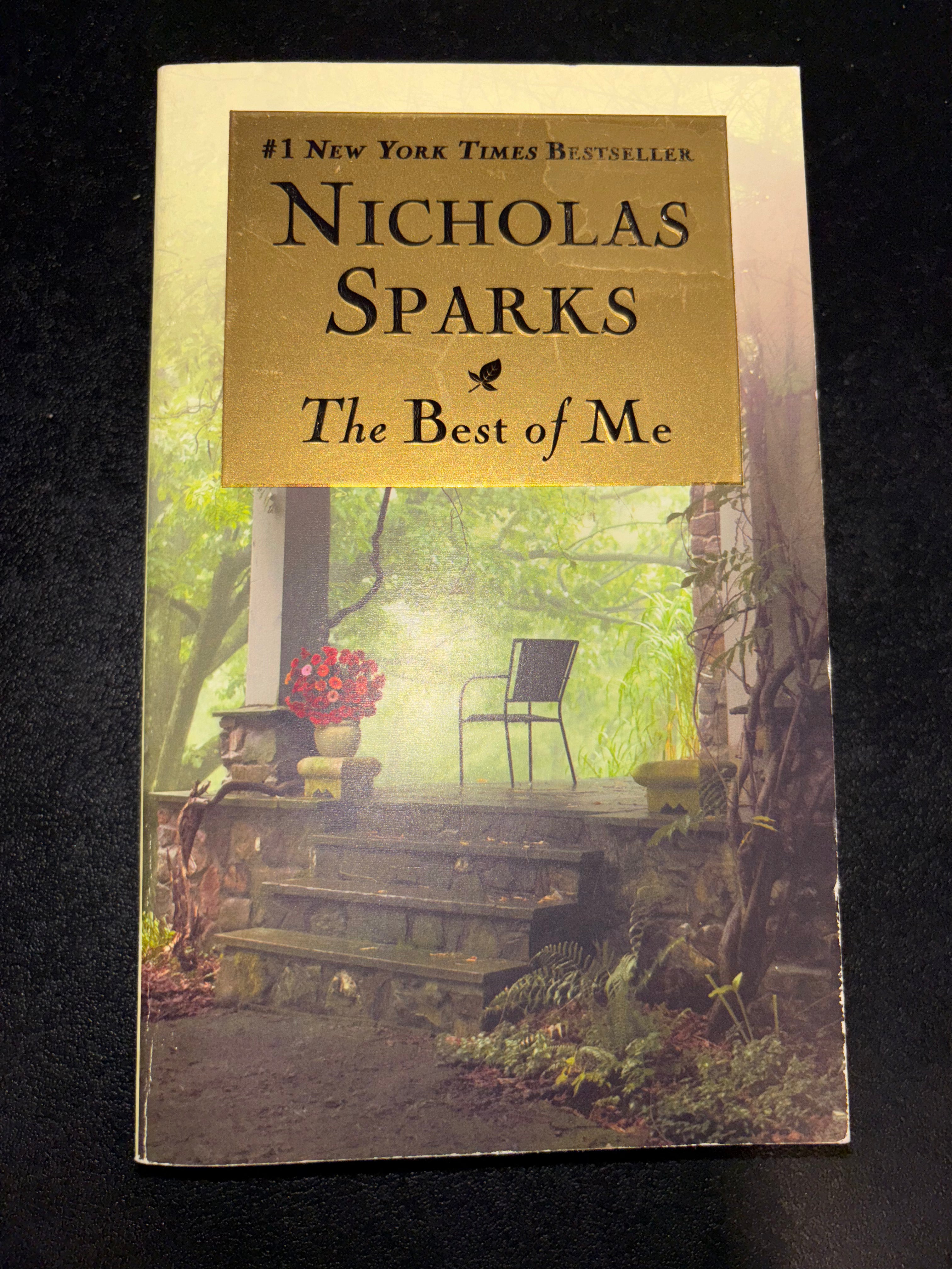 The Best of Me by Nicholas Sparks mass market (rescued)