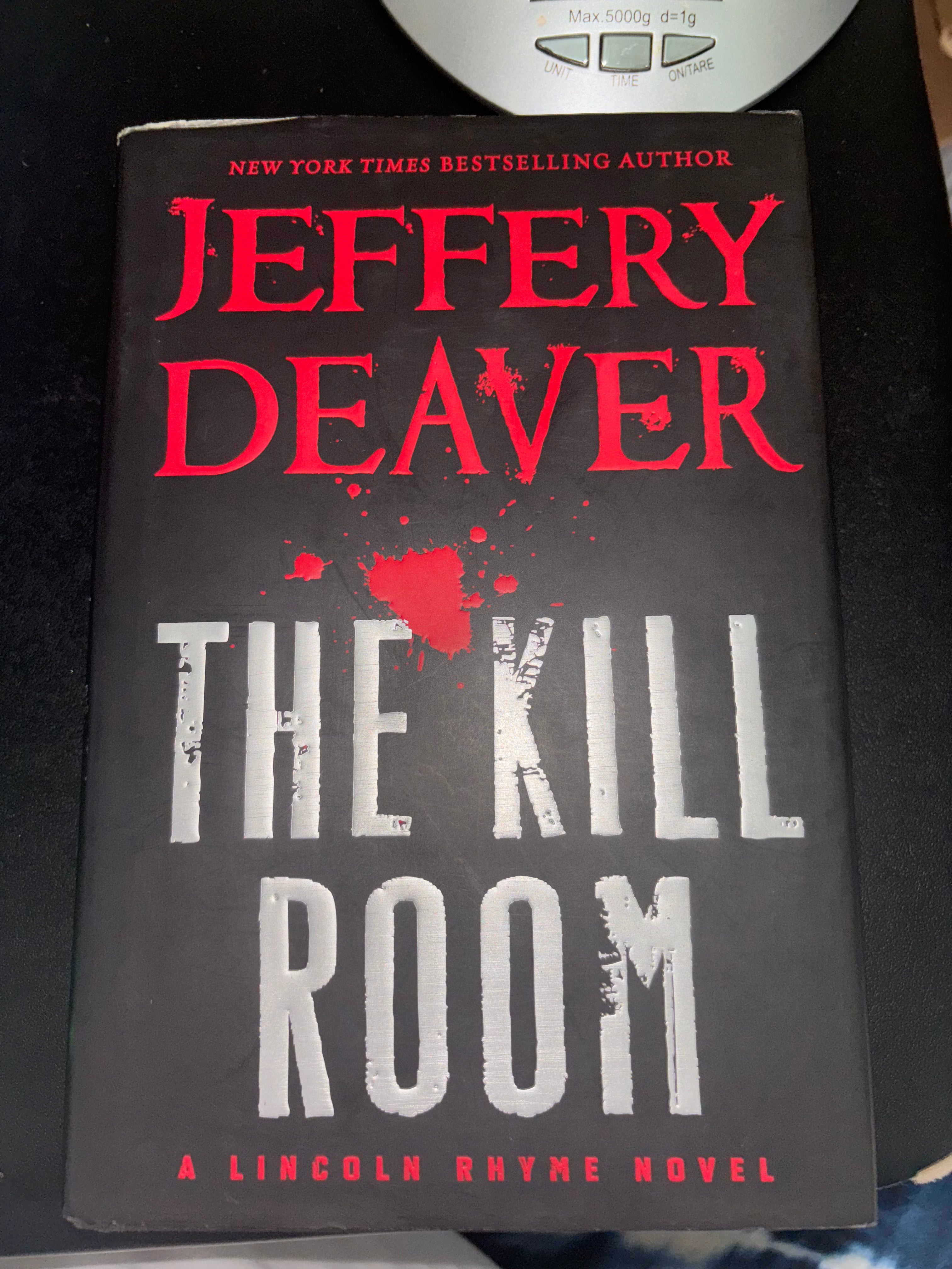The Kill Room (Lincoln Rhyme Novels, book 10) by Jeffery Deaver hardcover (like new)