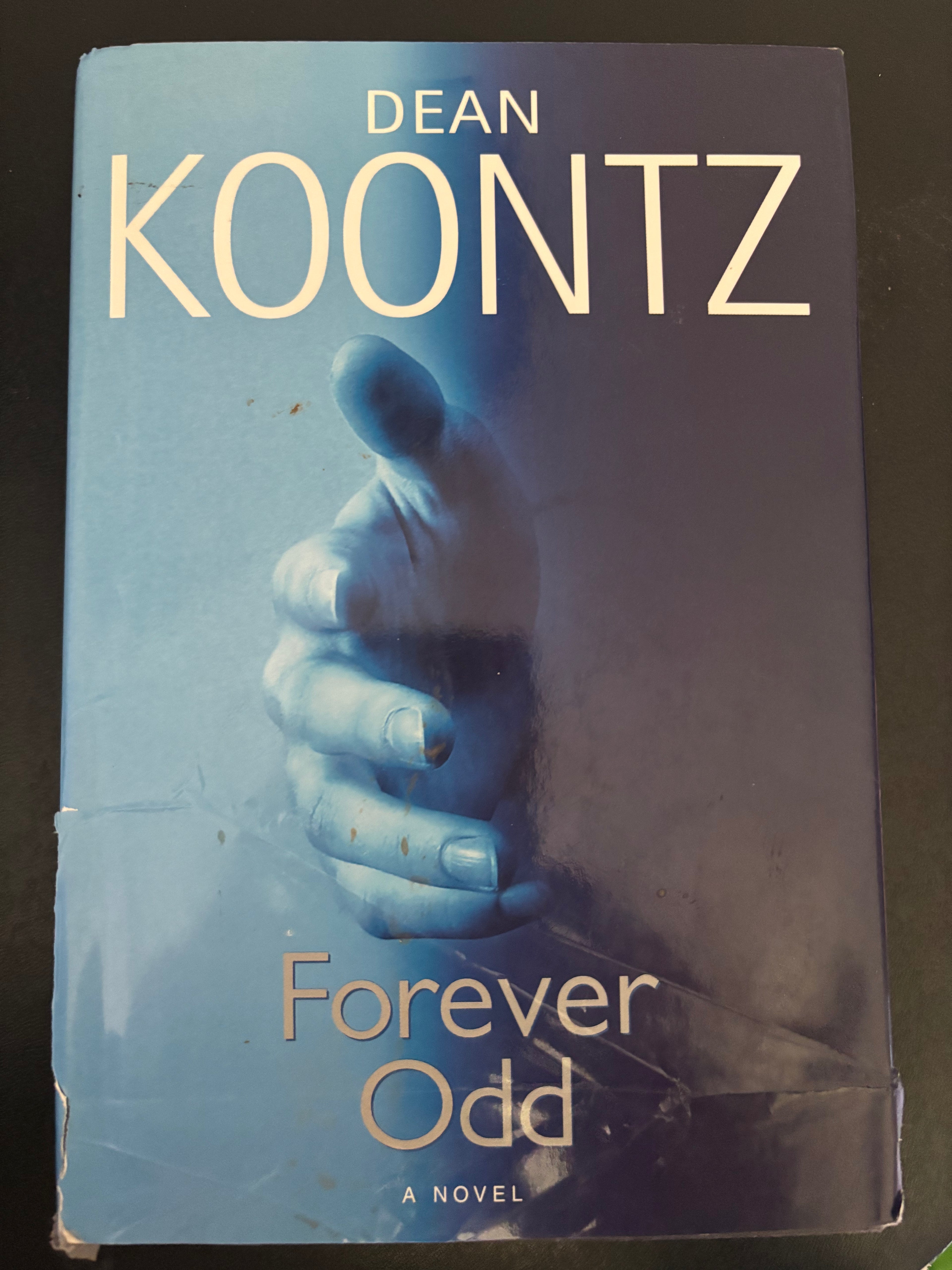 Forever Odd Book 2 of the Odd Thomas series) by Dean Koontz hardcover (rescued) LARGE PRINT