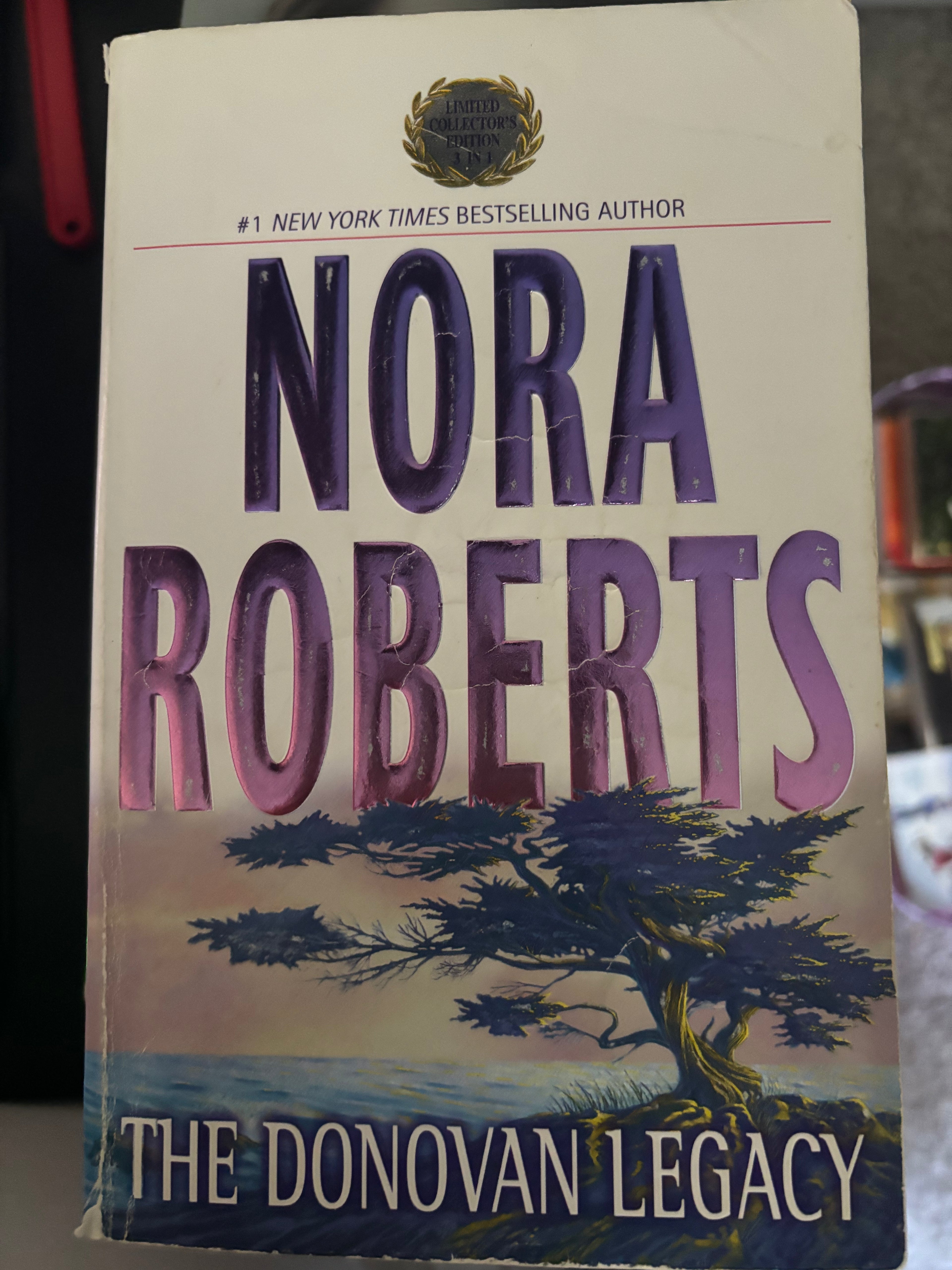 Captivated, Entranced, Charmed Books 1-3 of The Donovan Legacy series) by Nora Roberts paperback (rescued)