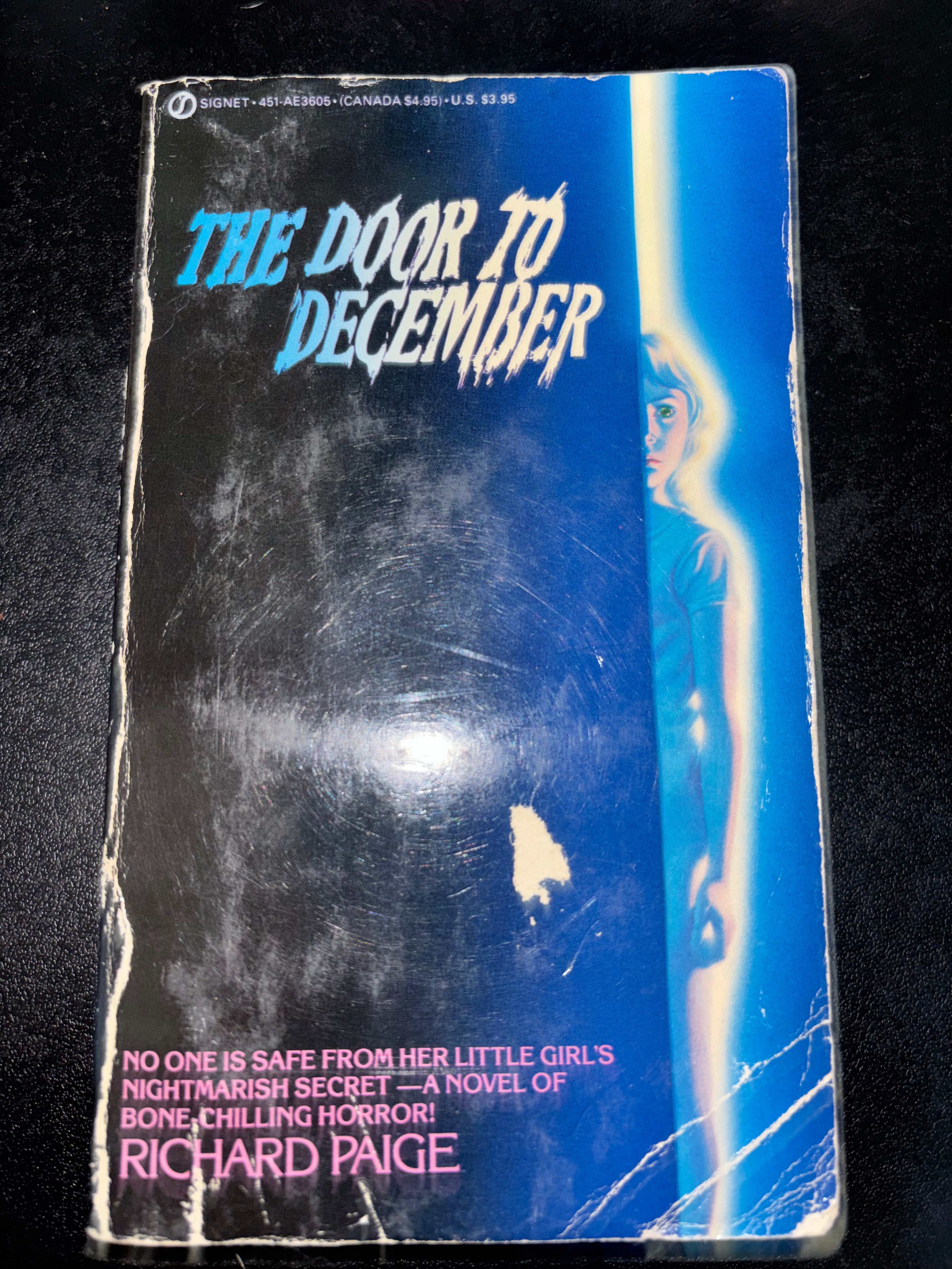 The Door to December by Richard Paige (pseudonym Dean Koontz) mass market (rescued)