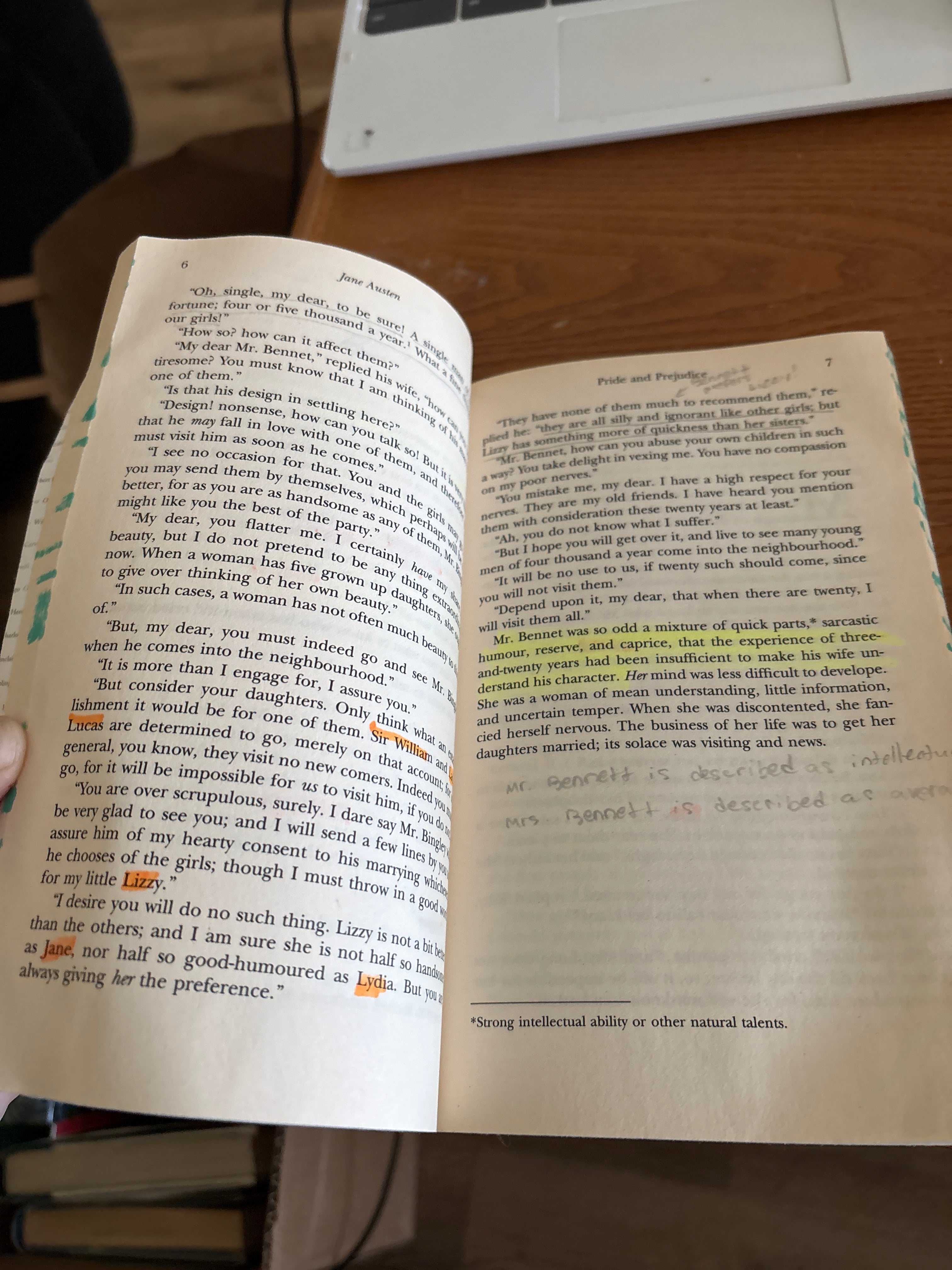 Pride and Prejudice by Jane Austen paperback (rescued)