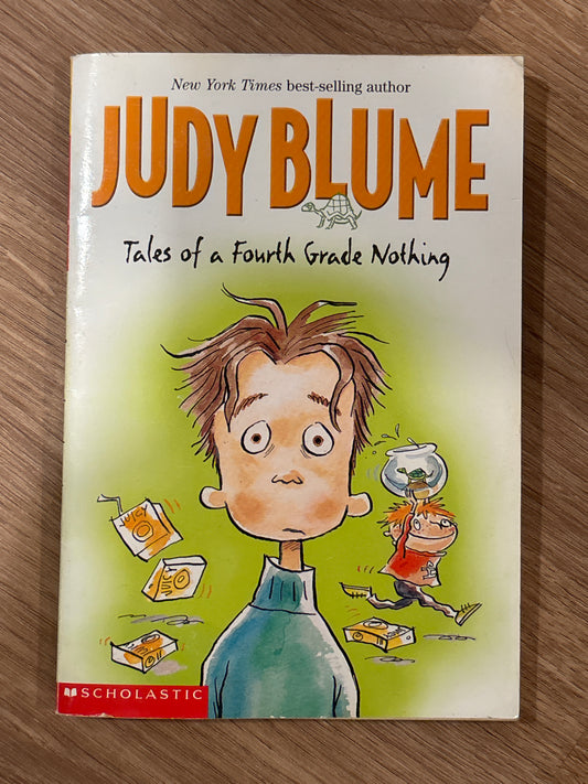 Tales of a Fourth Grade Nothing by Judy Blume rescued/paperback (tween/middle school)