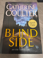 Blind Side by Catherine Coulter hardcover signed (like new)