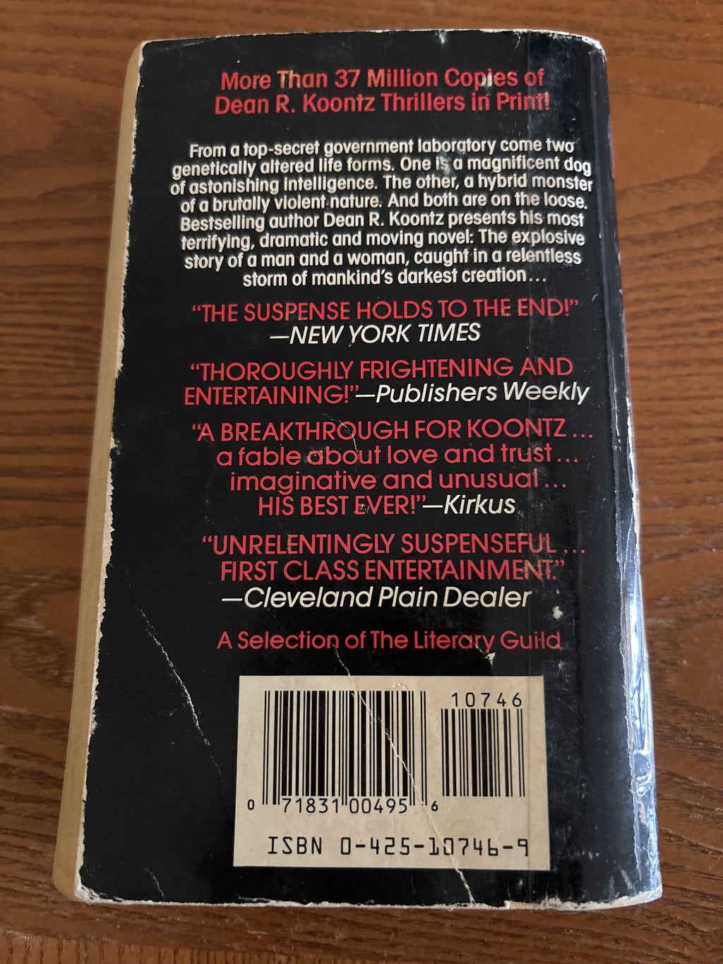 Watchers by Dean Koontz (mass market) (rescued)