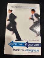 Catch Me if You Can by Frank W. Abagnale and Stan Redding hardcover (movie cover tie in) (rescued)
