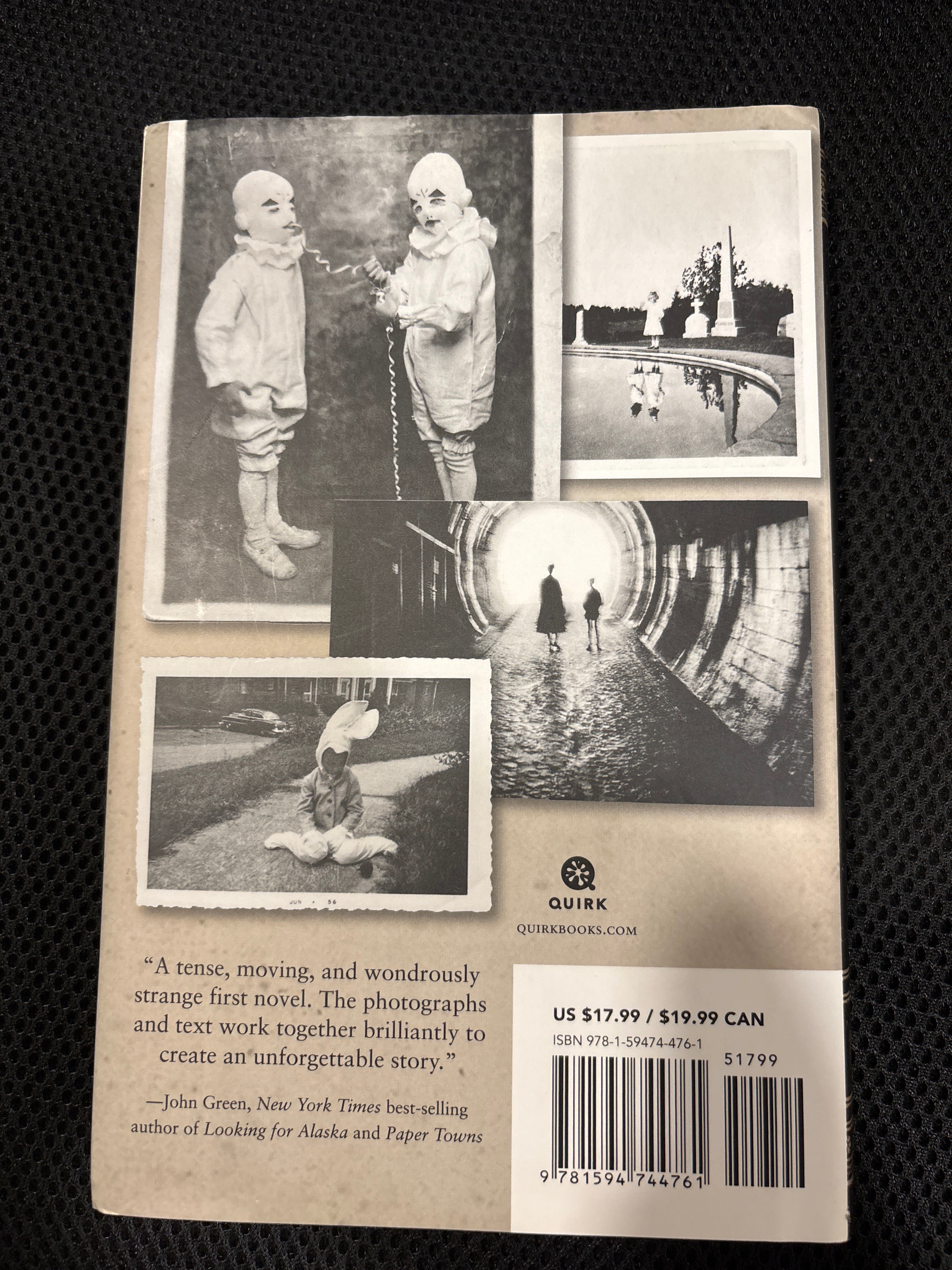 Miss Peregrine’s Home for Peculiar Children (book 1 of Miss Peregrine‘s Peculiar Children series)  hardcover YA (new)