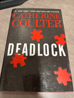 Deadlock by Catherine Coulter hardcover First Edition (like new)