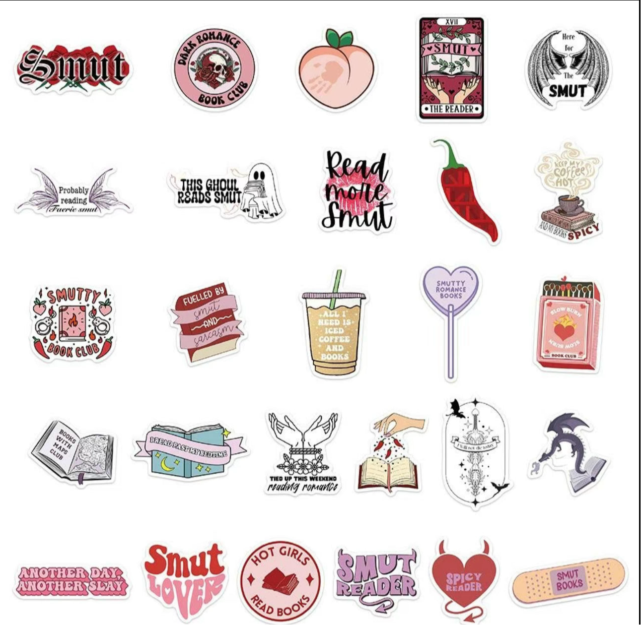 Stickers - Smut Spicy Assorted 2-3”