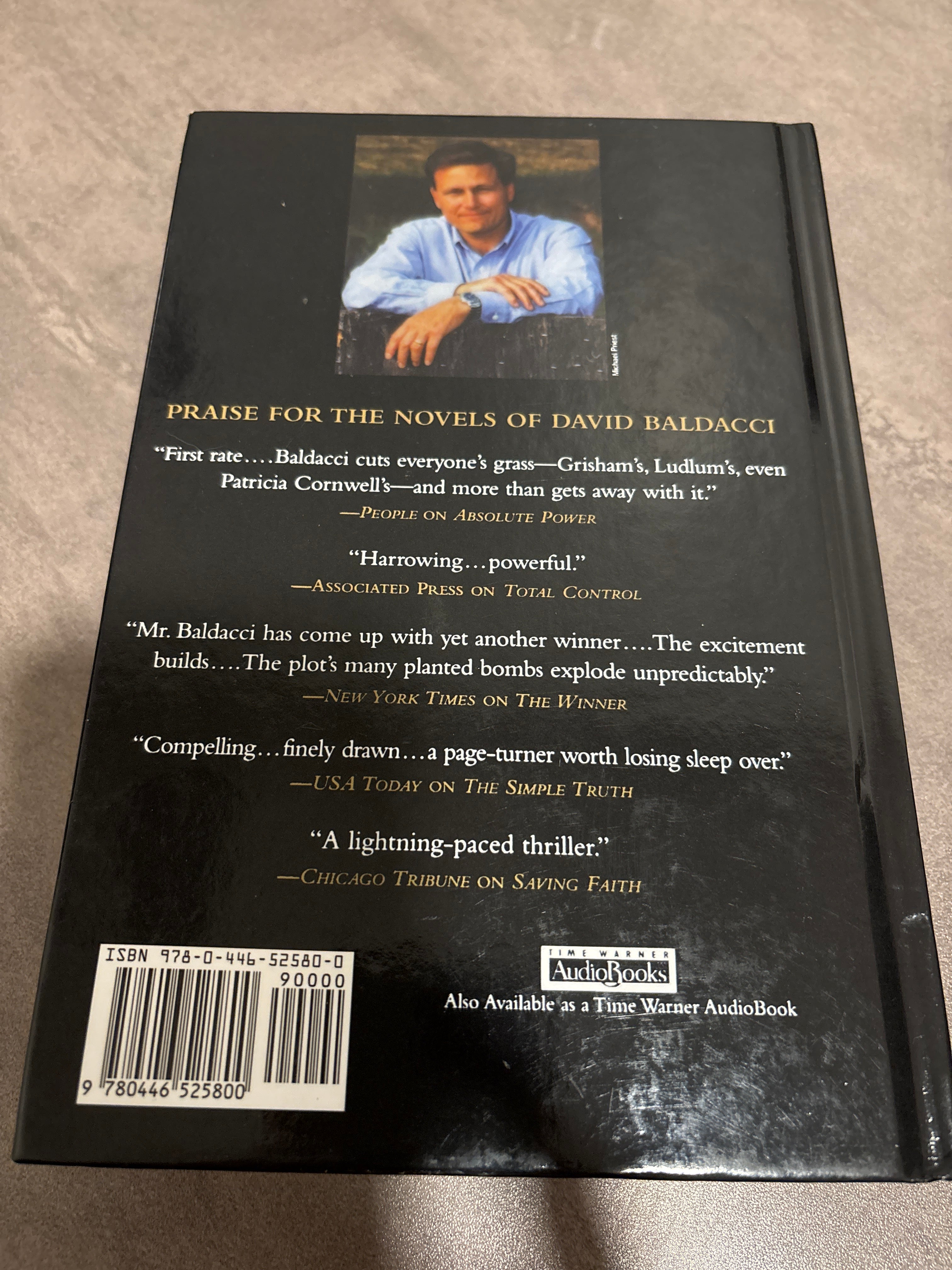 Last Man Standing by David Baldacci hardcover (like new)