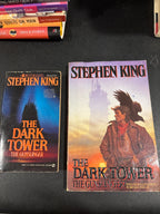 The Dark Tower: The Gunslinger (Book 1 of The Dark Tower series) by Stephen King rescued (2 cover options) (1-mass market) (1-regular)