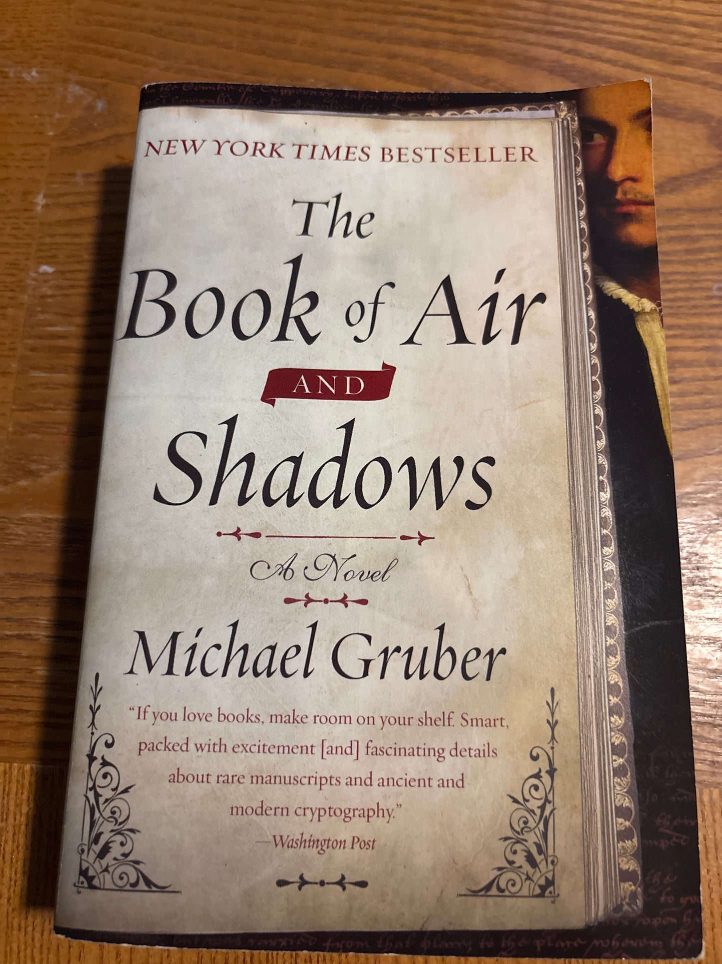 The Book of Air and Shadows by Michael Gruber rescued/paperback