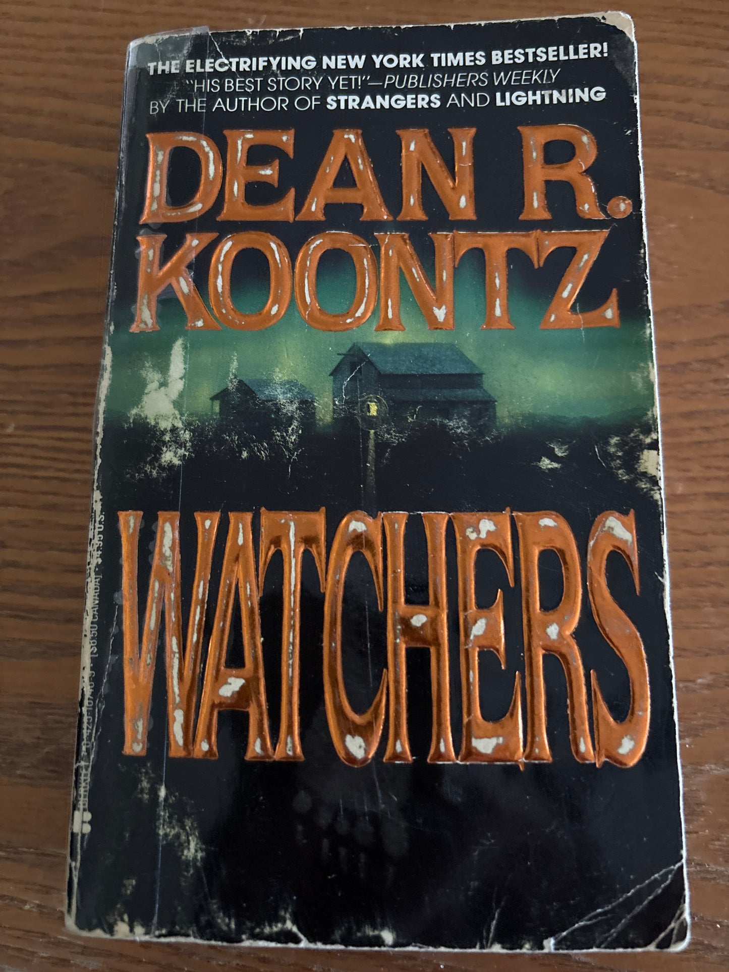 Watchers by Dean Koontz rescued/paperback mass market