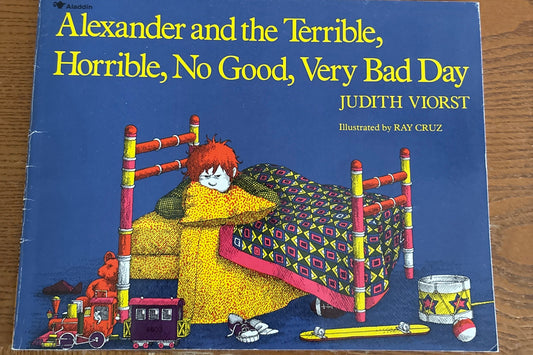 Alexander and the Terrible, Horrible, No Good, Very Bad Day by Judith Viorst rescued/paperback