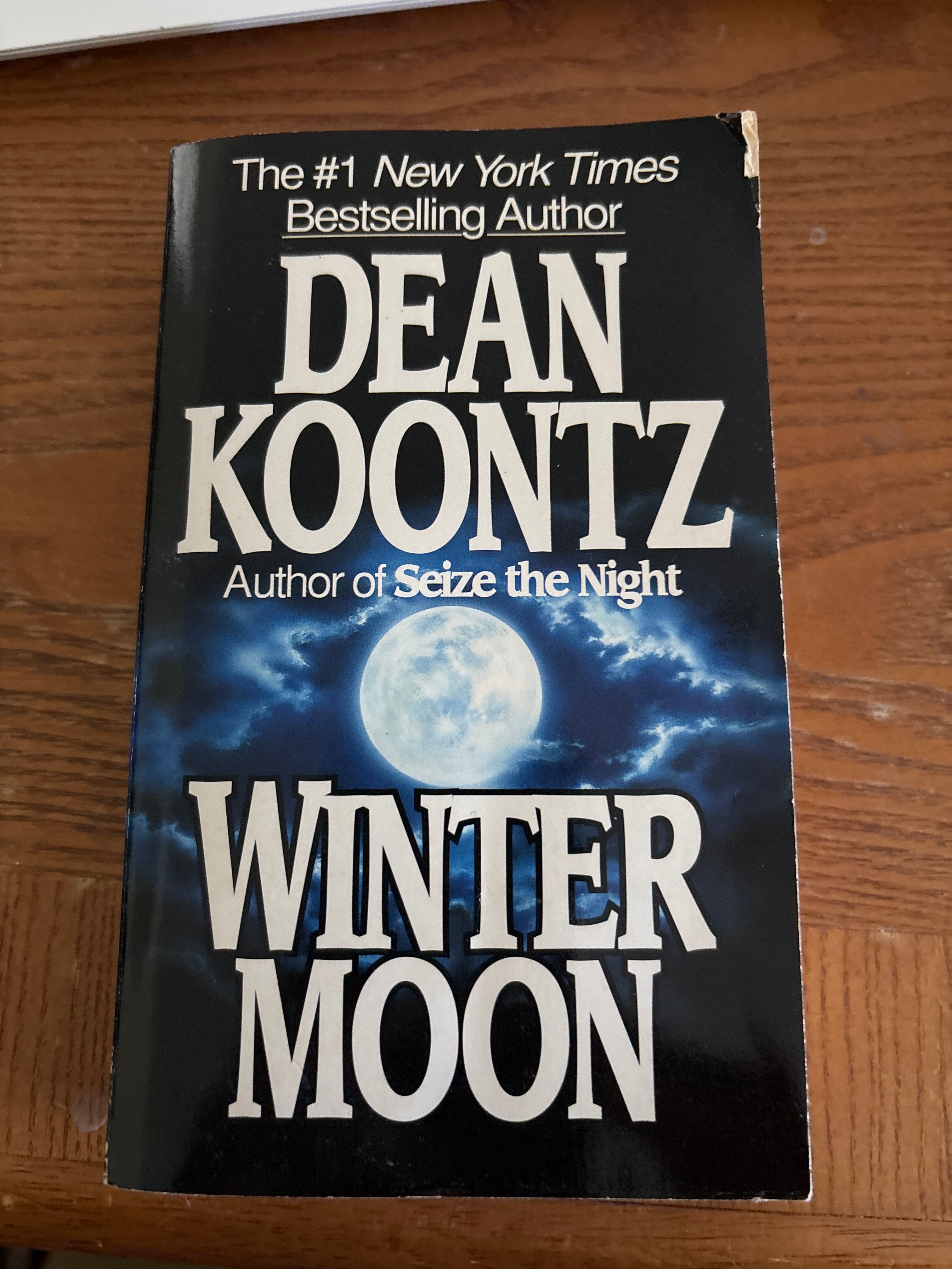 Winter Moon by Dean Koontz paperback (mass market) (rescued)