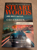 Obsession by Stuart Woods and Brett Battles hardcover (like new)