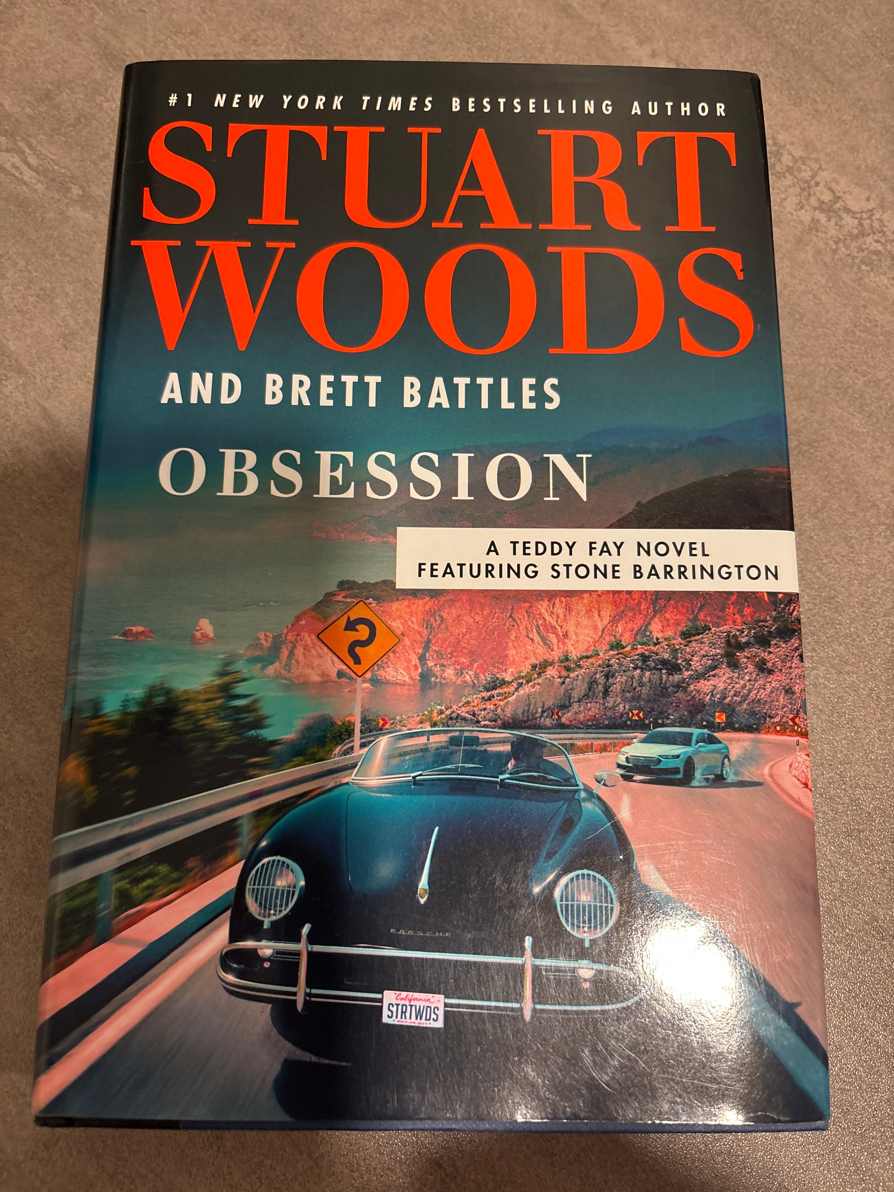 Obsession by Stuart Woods and Brett Battles hardcover (like new)