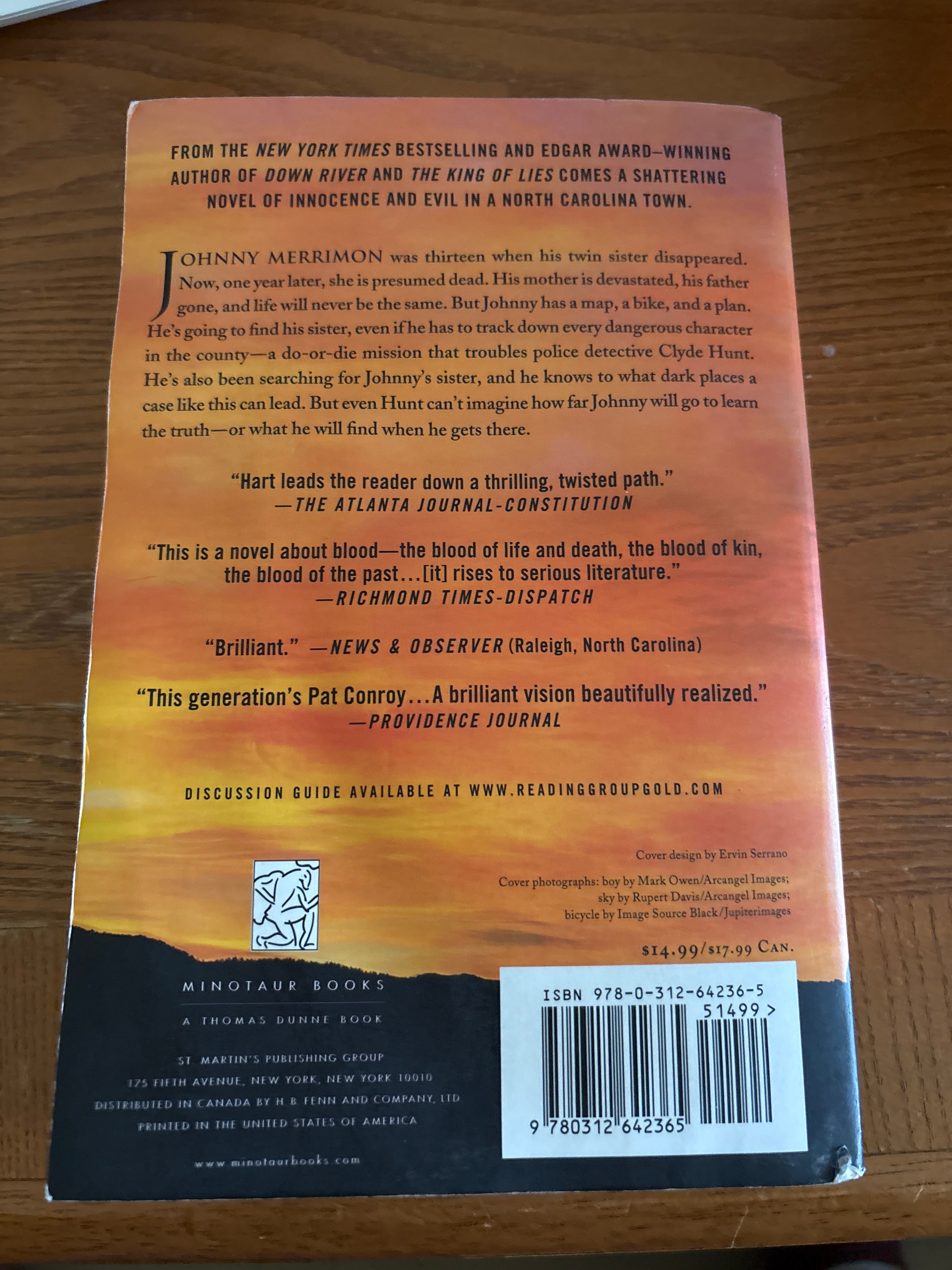 The Last Child (Book 1 of the Johnny Merrimon) by John Hart paperback (rescued)