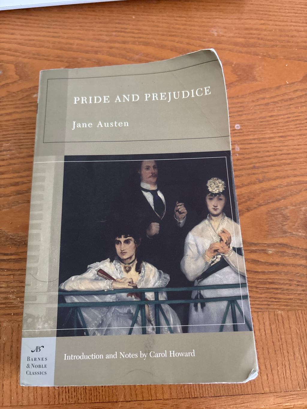 Pride and Prejudice by Jane Austen paperback (rescued)