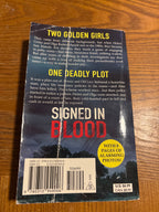 Signed in Blood by Jeanne King paperback (mass market) (rescued)