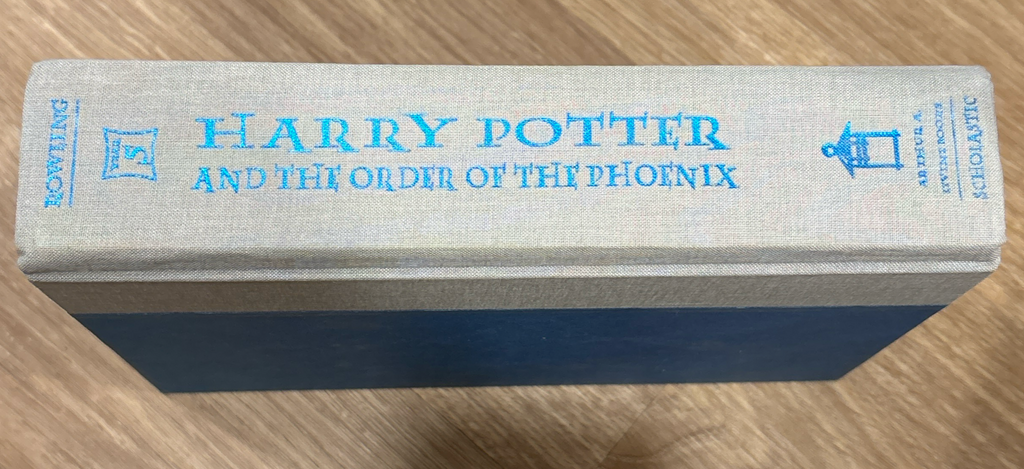 Harry Potter and the Order of the Phoenix (Book 5 of the Harry Potter series) by J.K. Rowling FIRST EDITION Tween/YA hardcover (rescued)