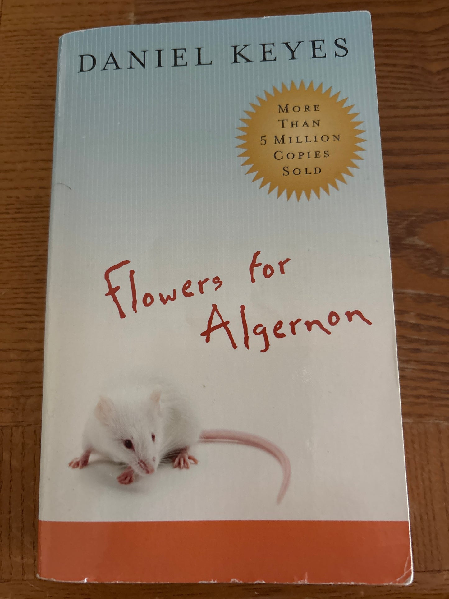 Flowers for Algernon by Daniel Keyes rescued/paperback FIRST EDITION (mass market)