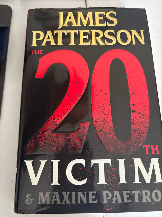 The 20th Victim (A Women's Murder Club Thriller, book 20) by James Patterson hardcover (like new)