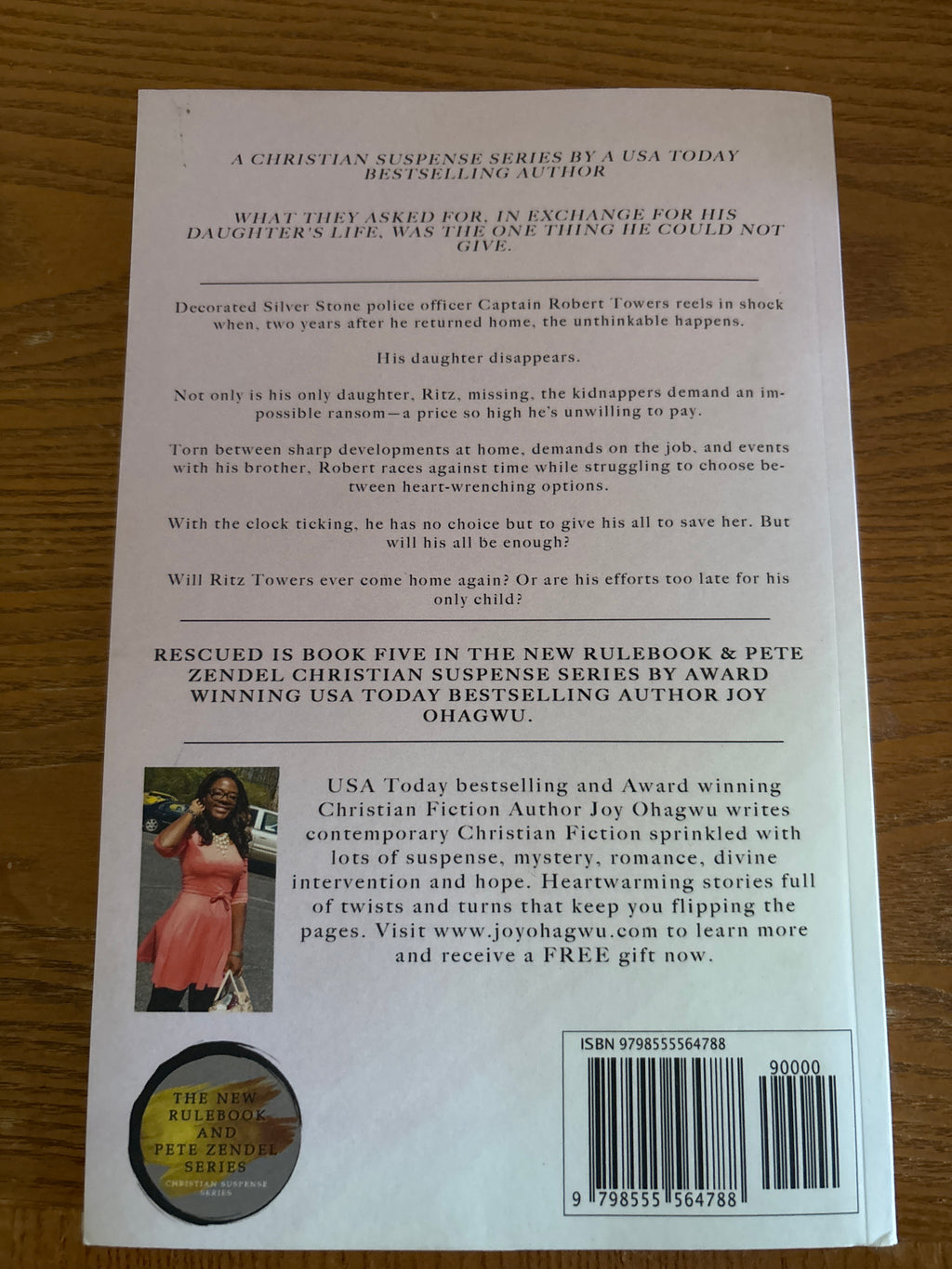 Rescued by Joy Ohagwu paperback (rescued)