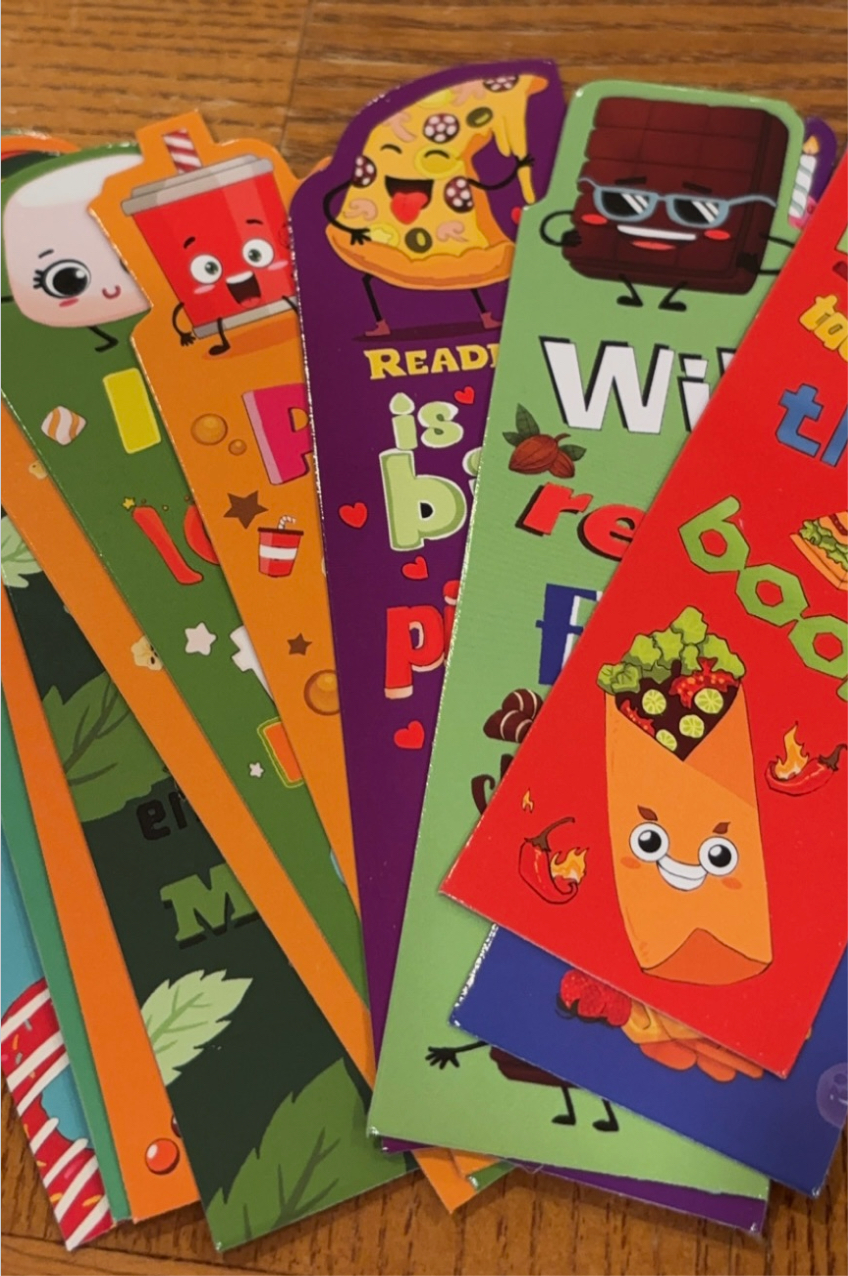 Children’s double sided print waterproof Bookmark