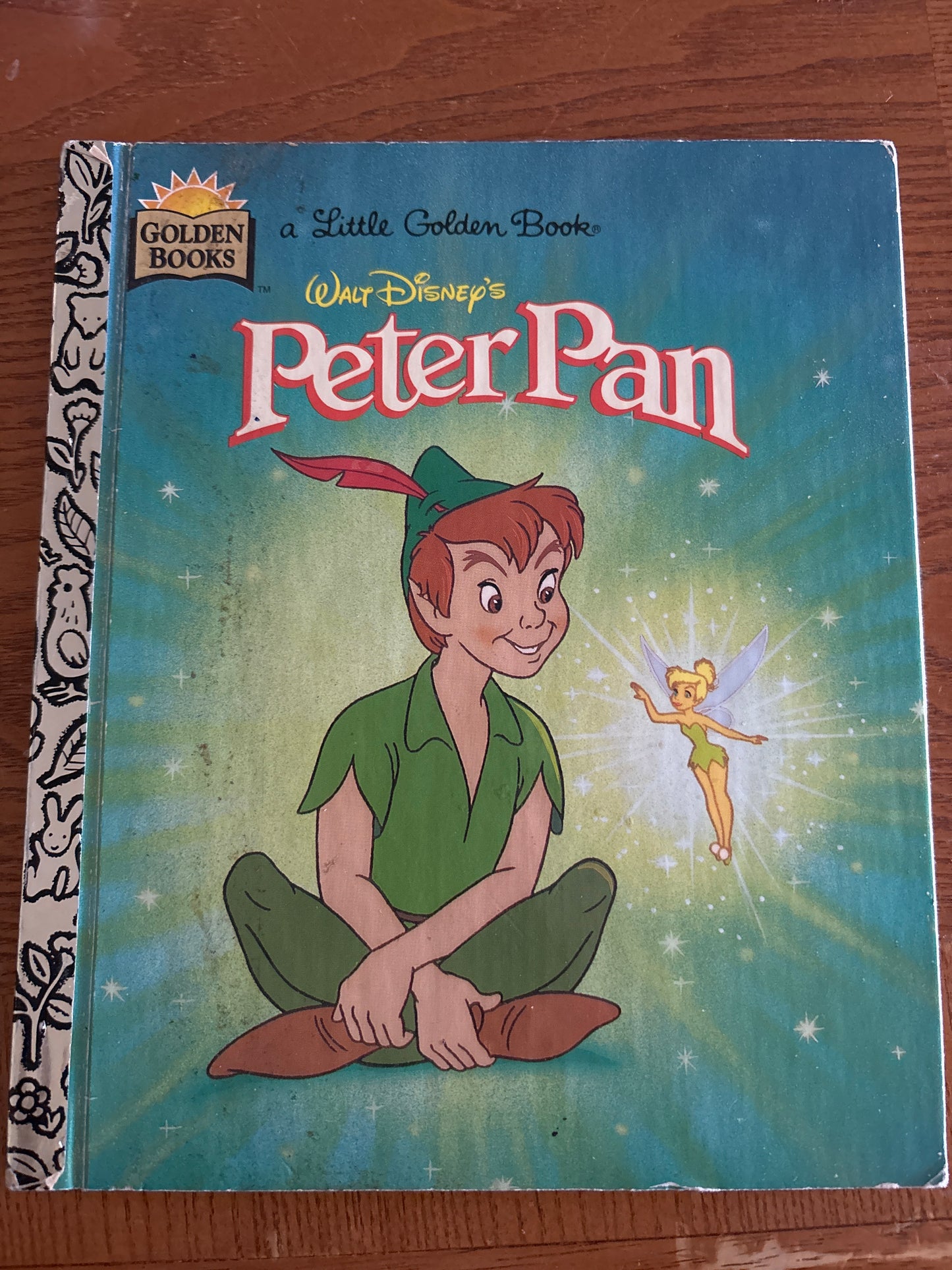 Peter Pan Walt Disney’s Little Golden Book rescued