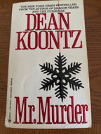 Mr. Murder by Dean Koontz paperback (mass market) (rescued)