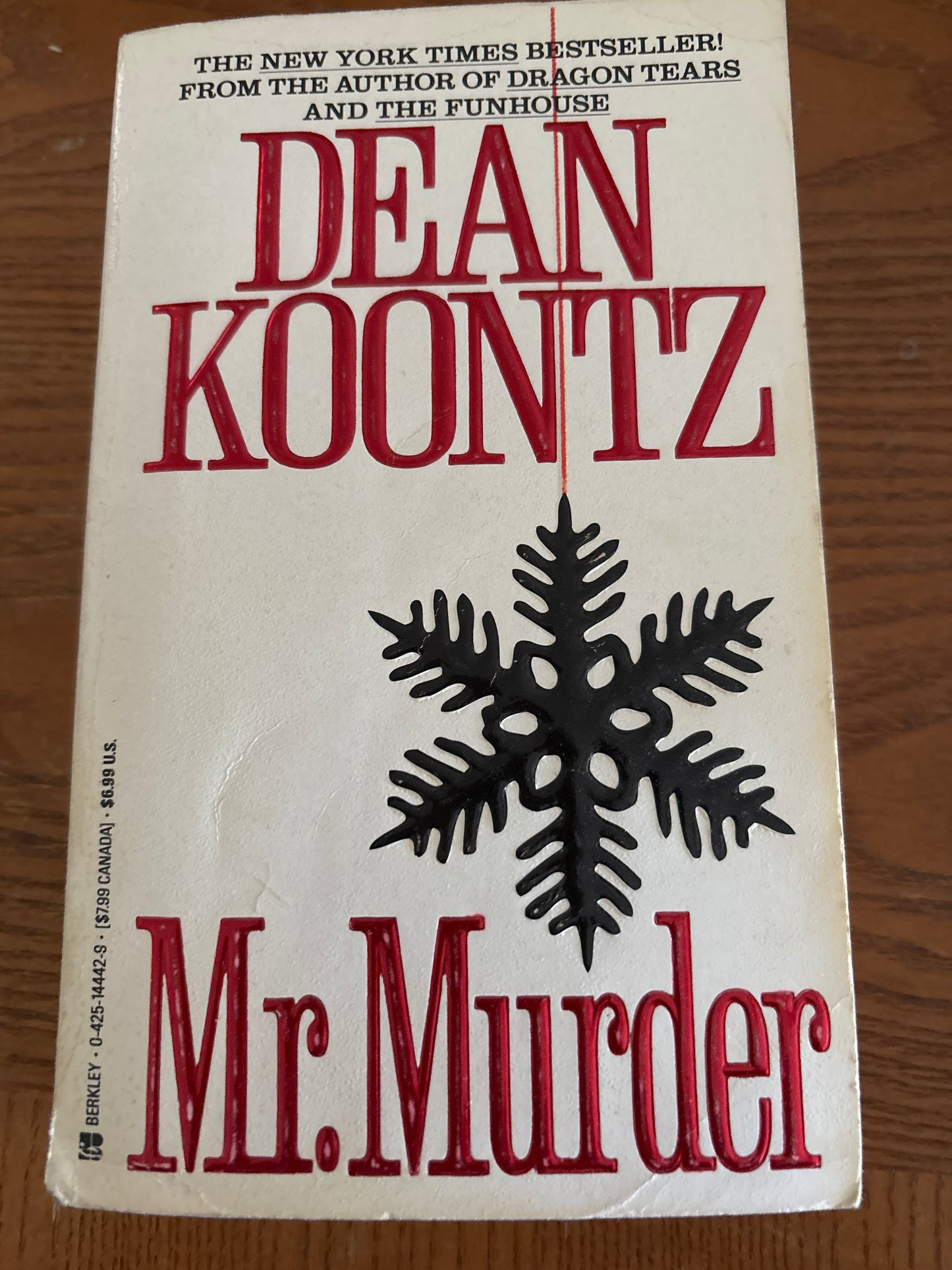 Mr. Murder by Dean Koontz rescued/paperback (mass market)