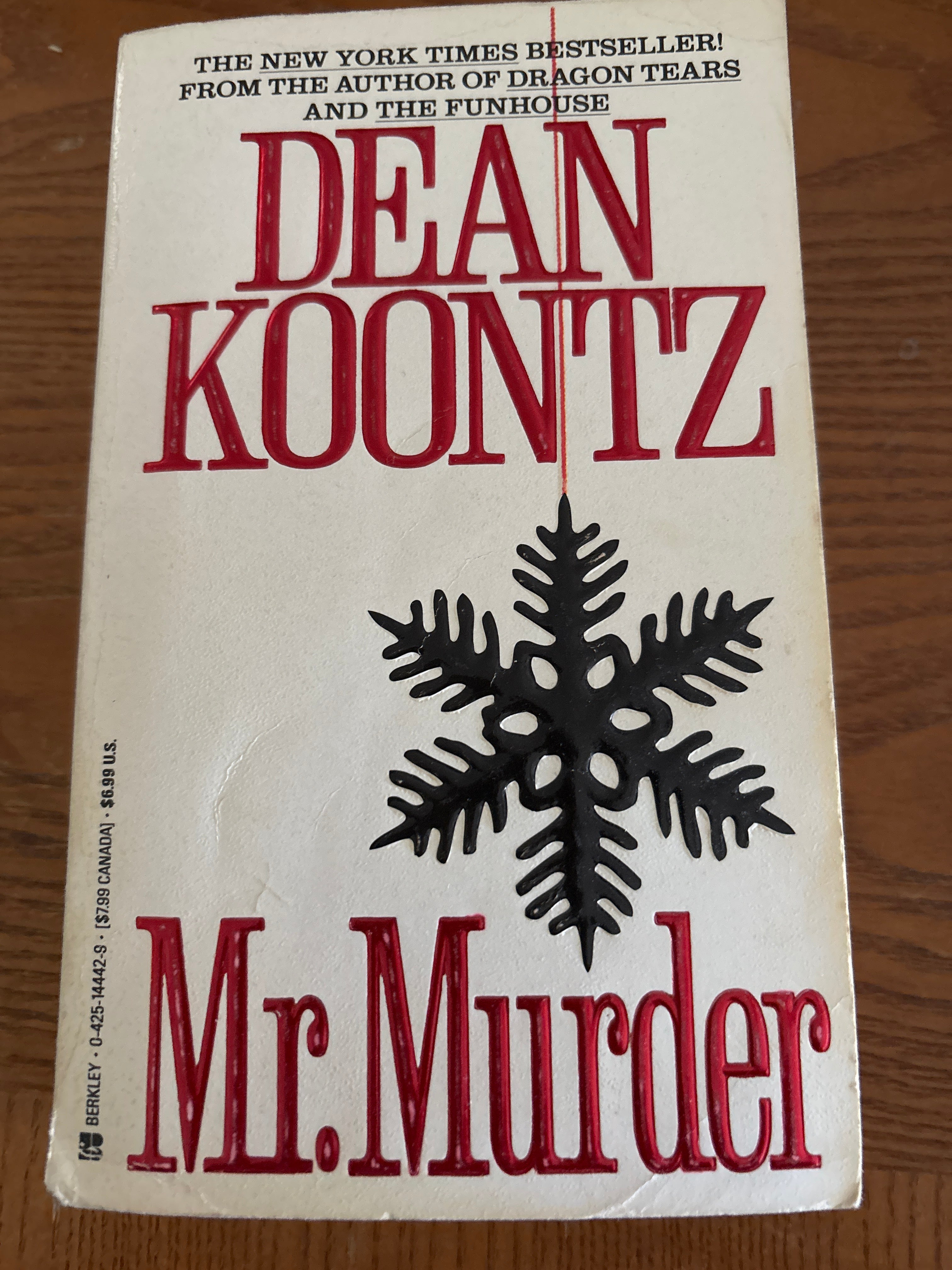 Mr. Murder by Dean Koontz paperback (mass market) (rescued)