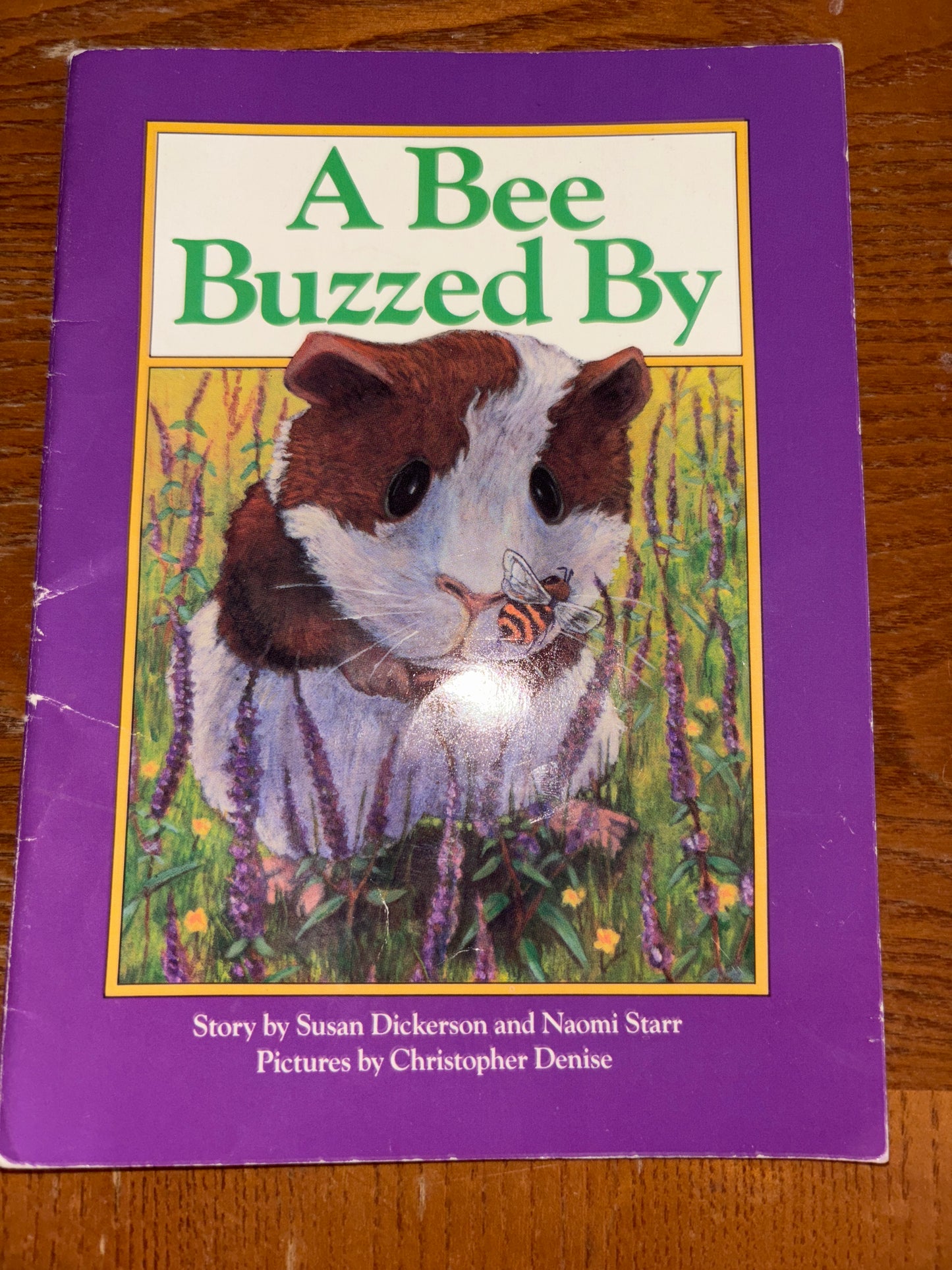 A Bee Buzzed By by Susan Dickerson and Naomi Starr rescued/paperback