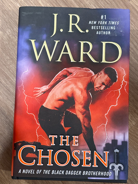 The Chosen by J.R. Ward FIRST EDITION rescued/hard cover