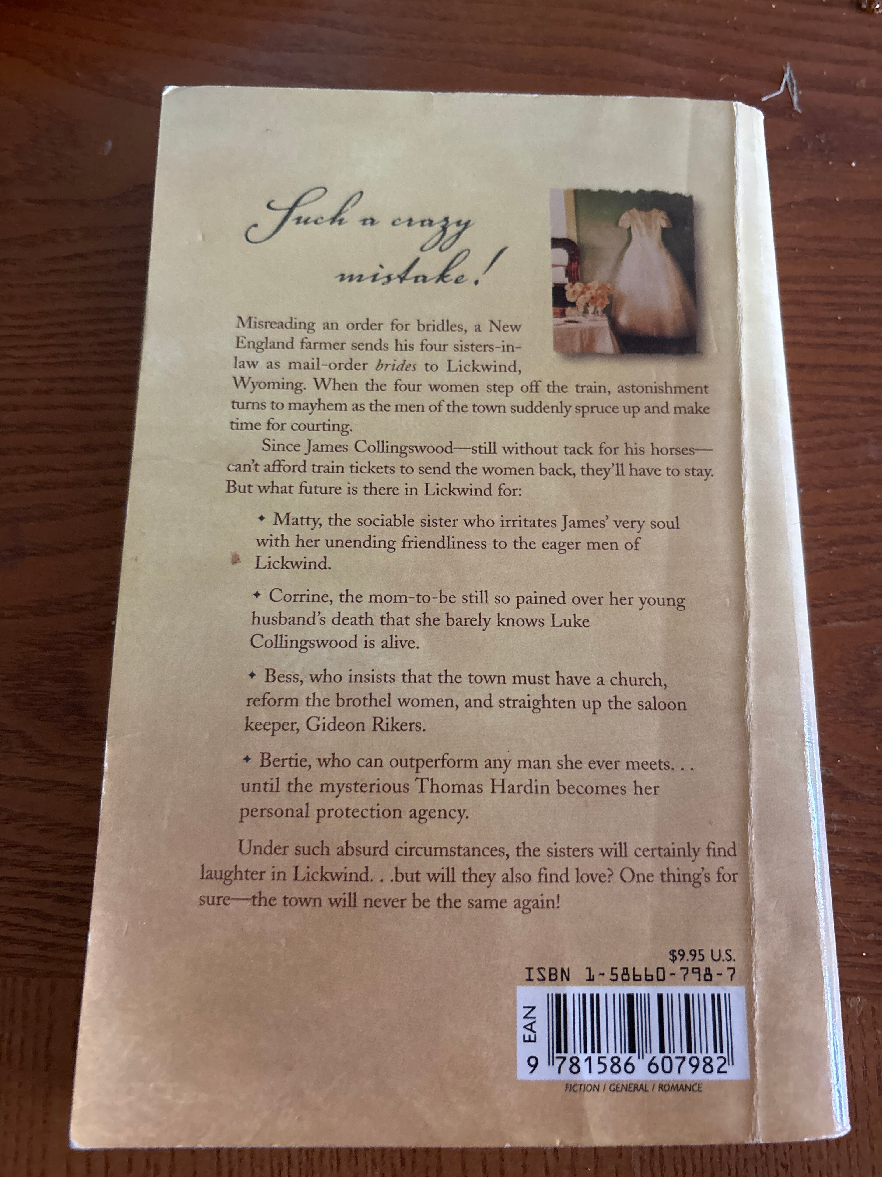 A Bride For A Bit (Inspirational Romance Collection) by JoAnn A. Grote, Cathy Marie Hake, Pamela Kaye Tracy, and Janelle Burnham Schneider paperback (rescued)