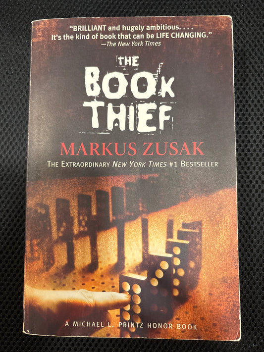 The Book Thief by Markus Zusak rescued/paperback YA