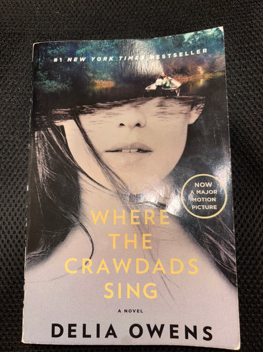 Where the Crawdads Sing by Delia Owens rescued/paperback (movie cover)