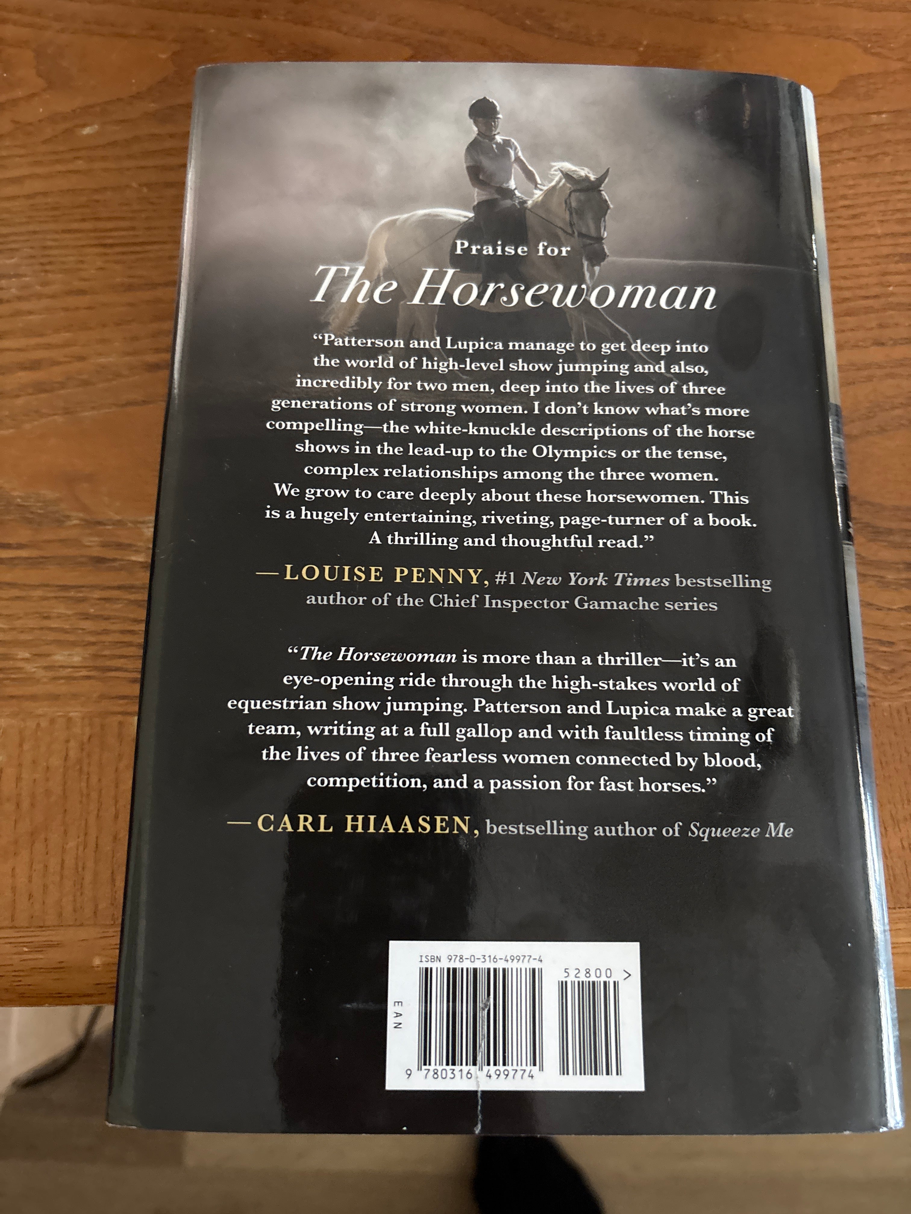 The Horsewoman by James Patterson & Mike Lupica First Edition hardcover (like new)
