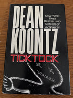 Ticktock by Dean Koontz hardcover (rescued)