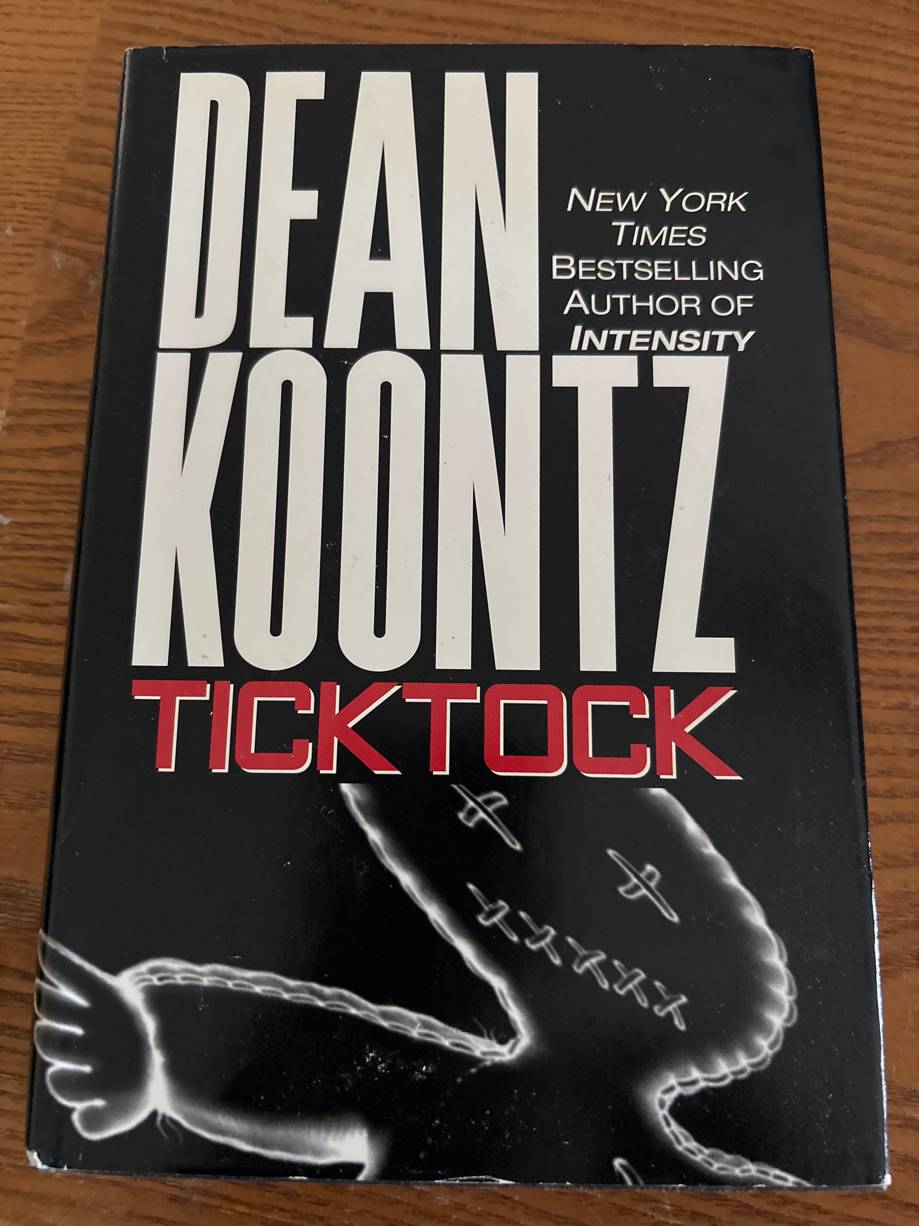 Ticktock by Dean Koontz hardcover (rescued)