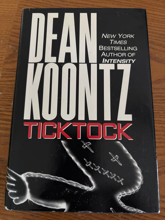 Ticktock by Dean Koontz rescued/hardcover