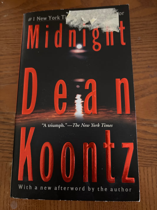 Midnight by Dean Koontz rescued/paperback (mass market)