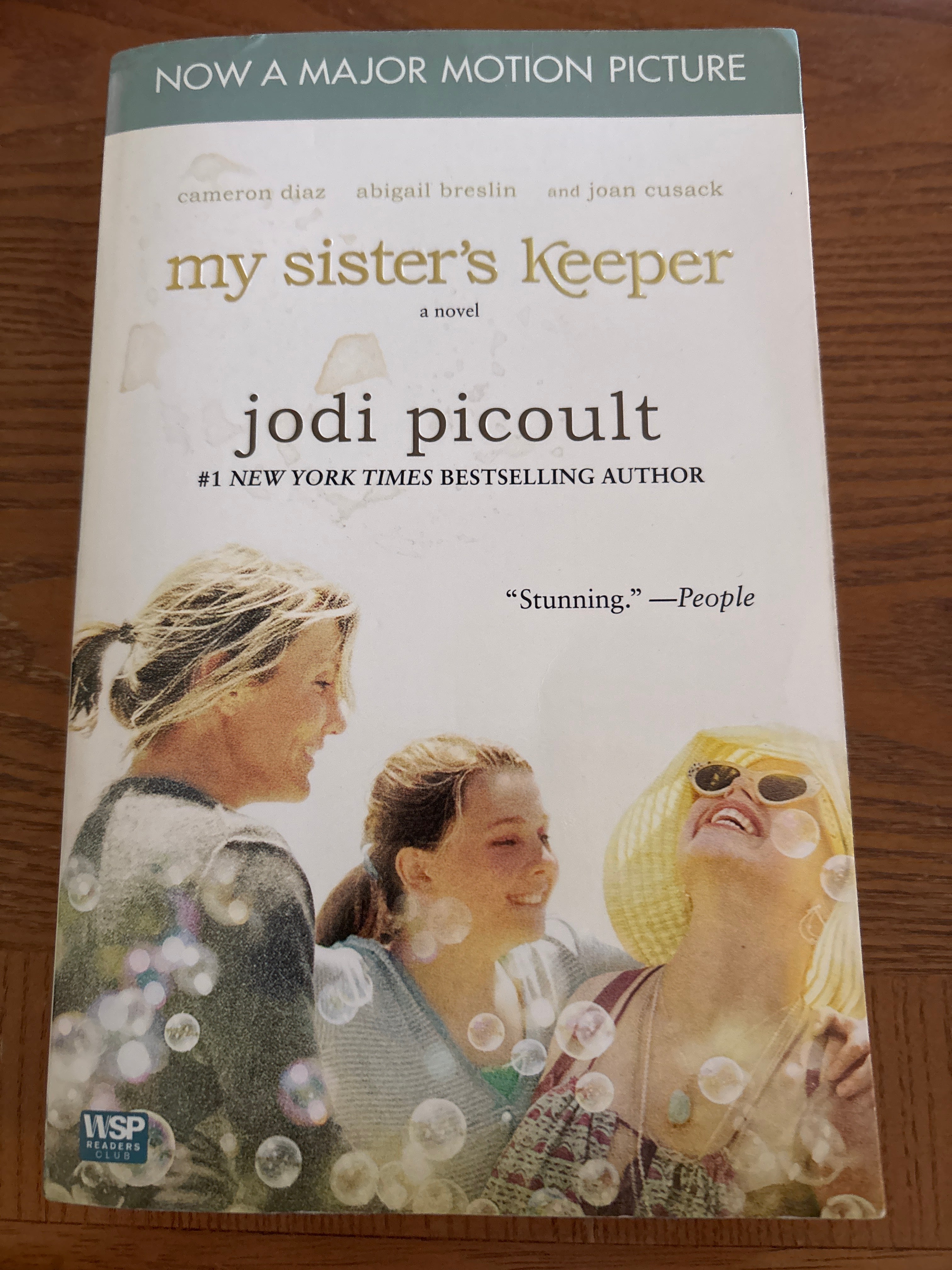 My Sister’s Keeper by Jodi Picoult paperback (movie cover tie in) (rescued)